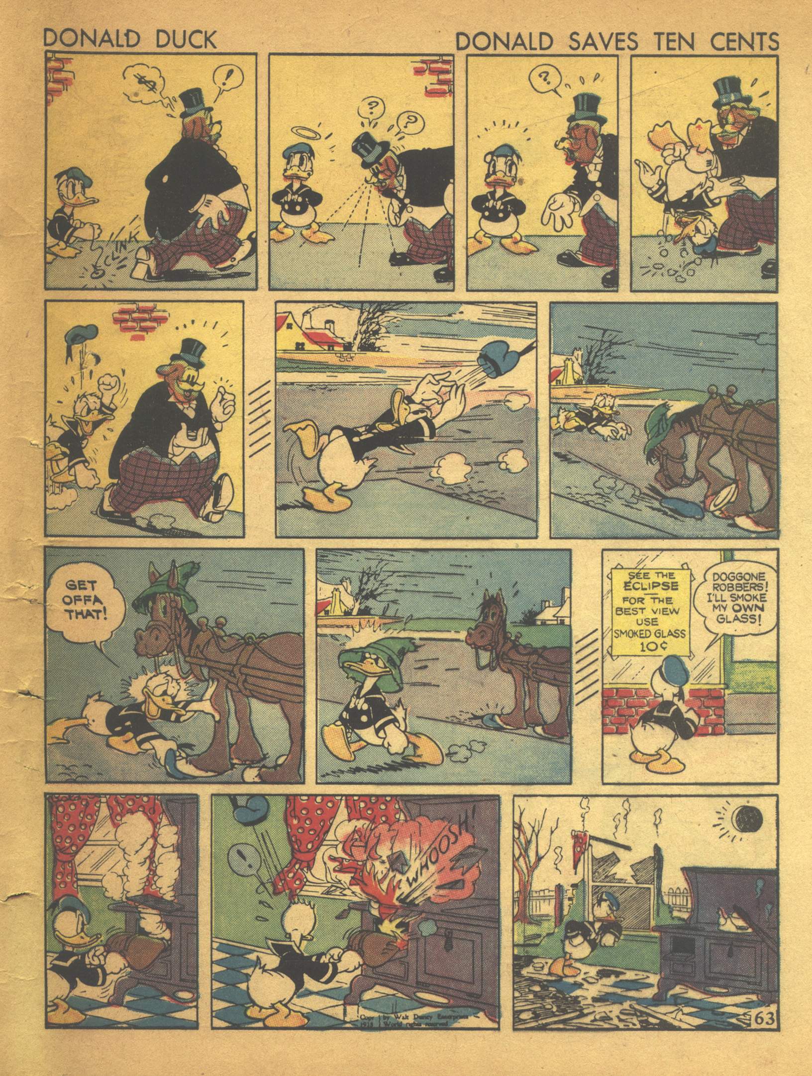 Read online Walt Disney's Comics and Stories comic -  Issue #12 - 65