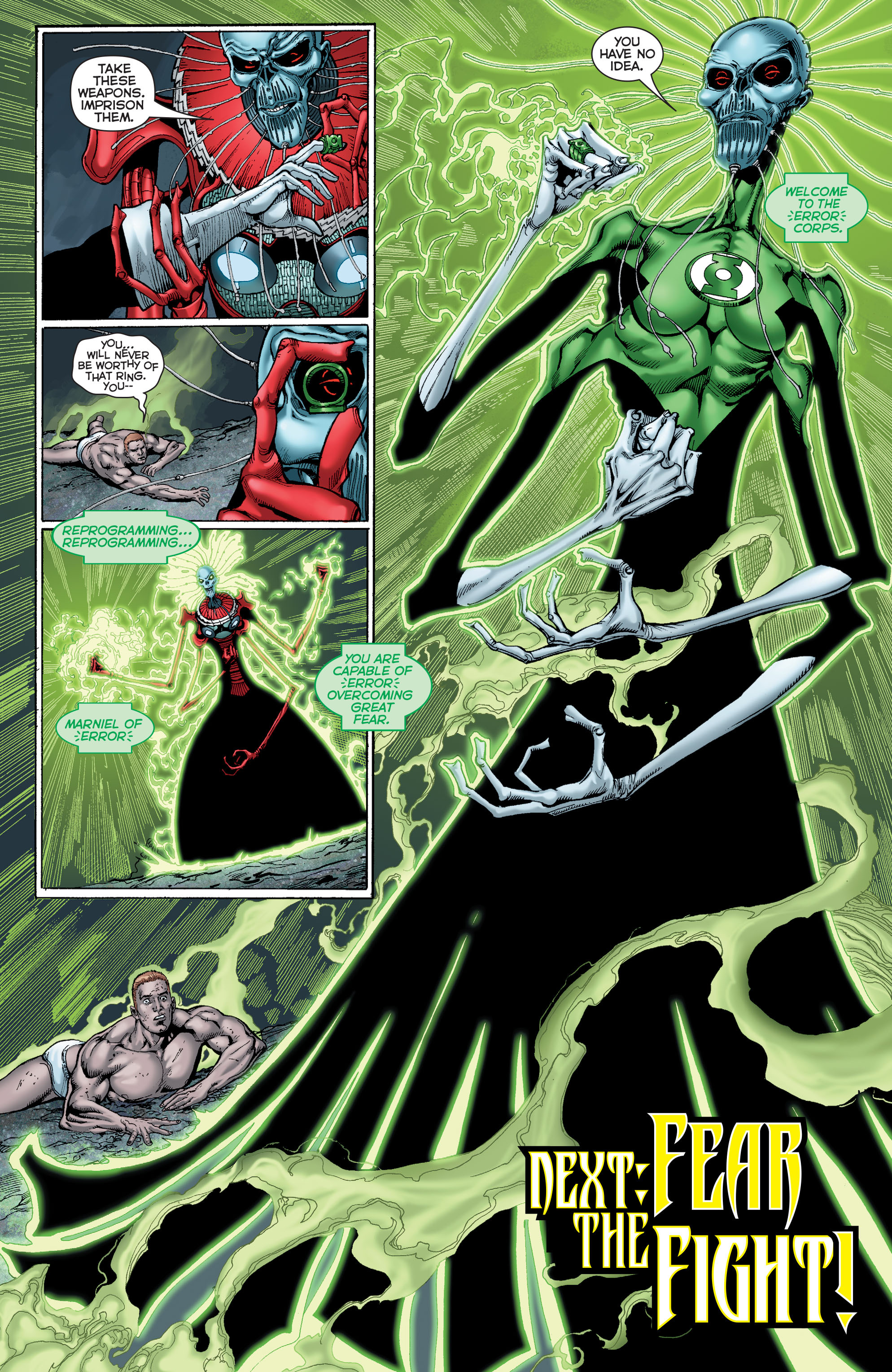 Read online Green Lantern Corps: Edge of Oblivion comic -  Issue #3 - 22