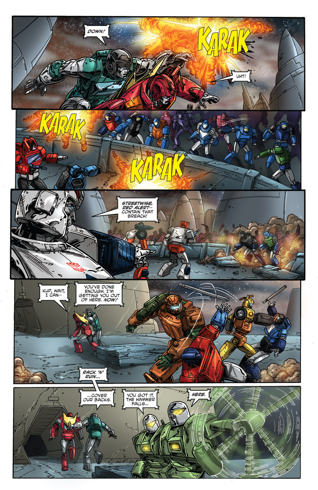 Read online The Transformers: Regeneration One comic -  Issue #91 - 19