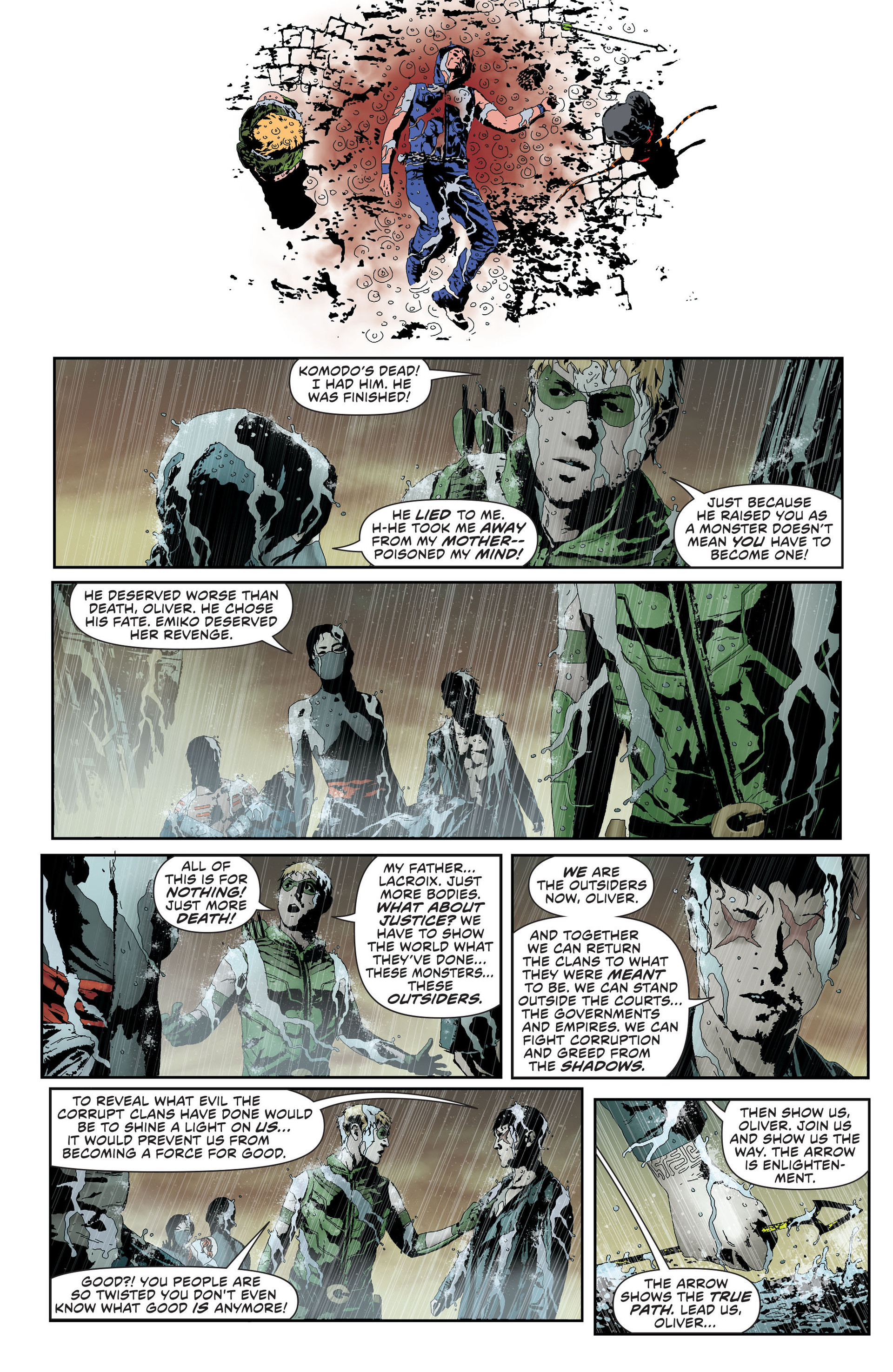 Read online Green Arrow (2011) comic -  Issue #31 - 15