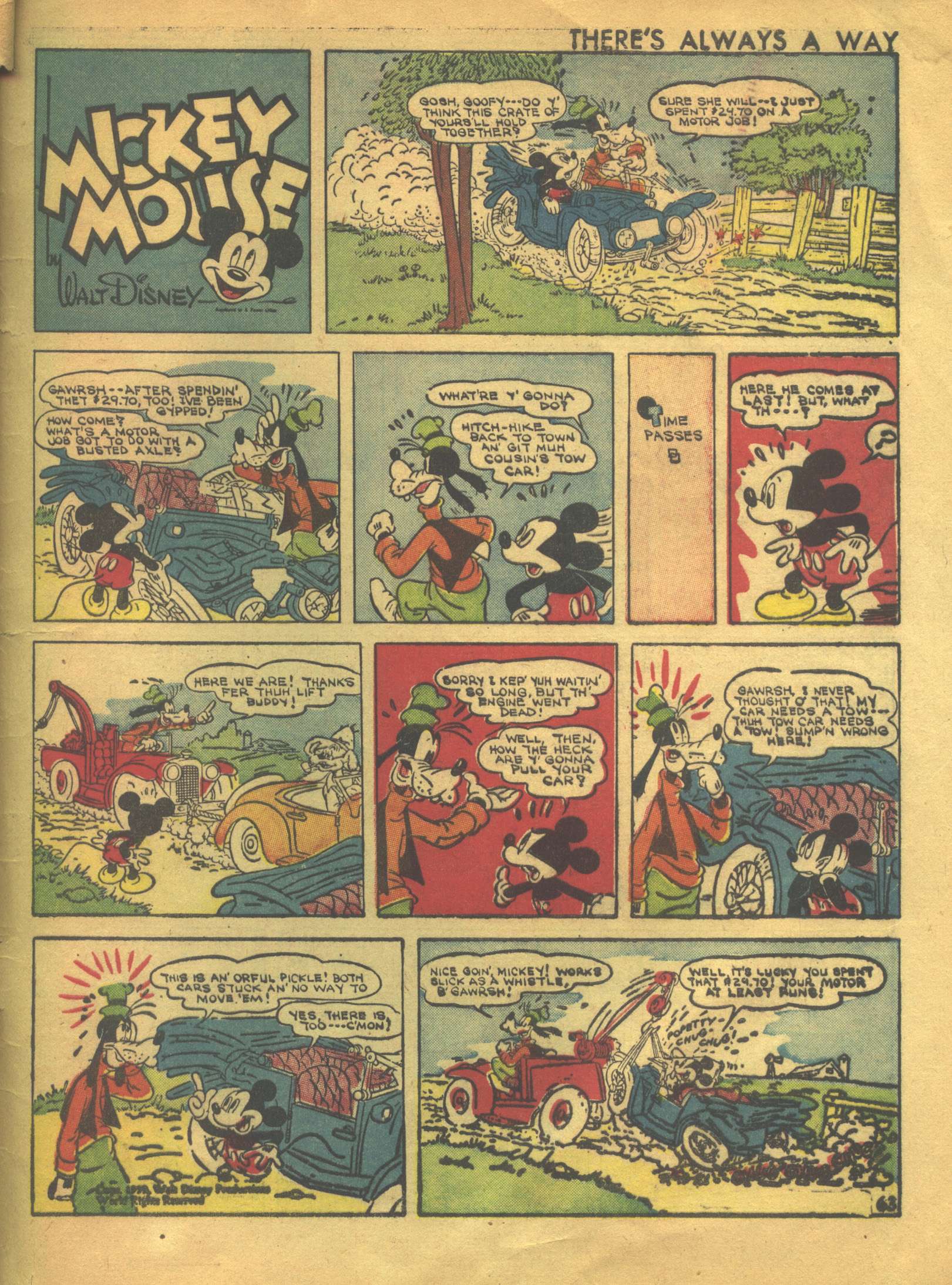 Read online Walt Disney's Comics and Stories comic -  Issue #17 - 65