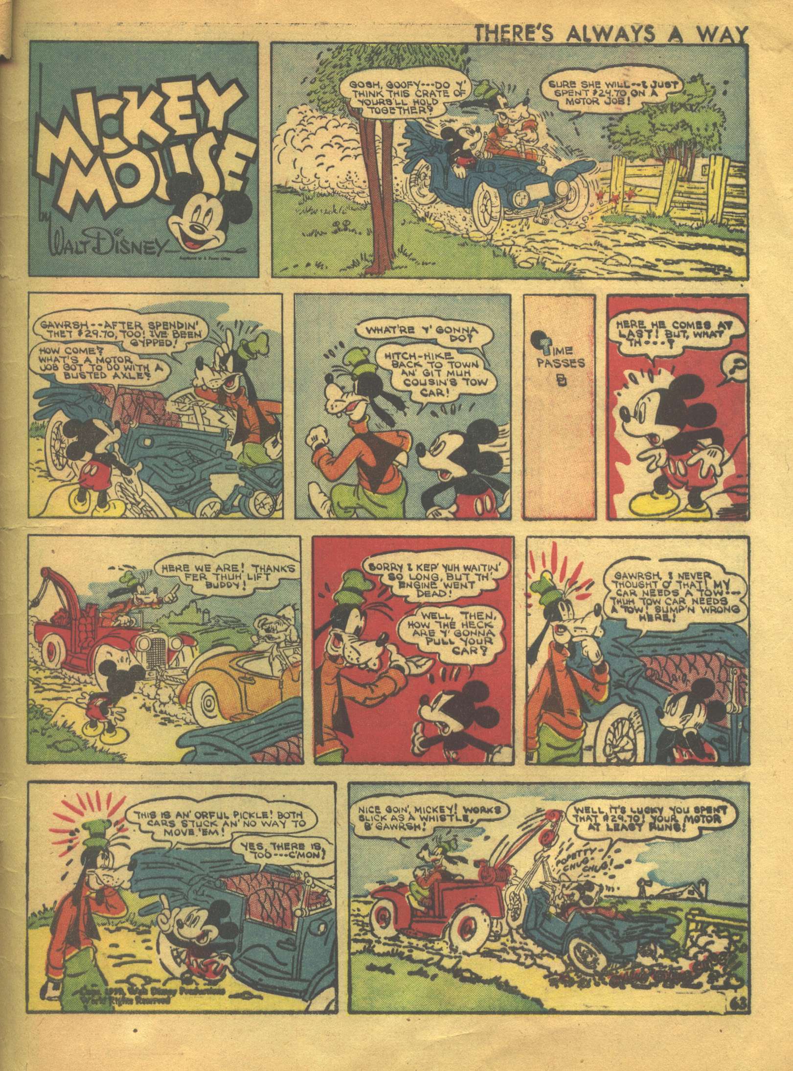 Read online Walt Disney's Comics and Stories comic -  Issue #17 - 65