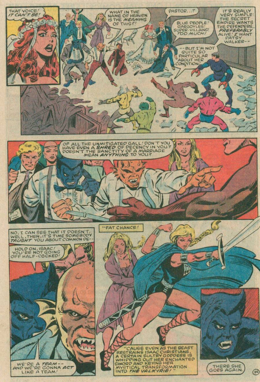 Read online The Defenders (1972) comic -  Issue #125 - 30
