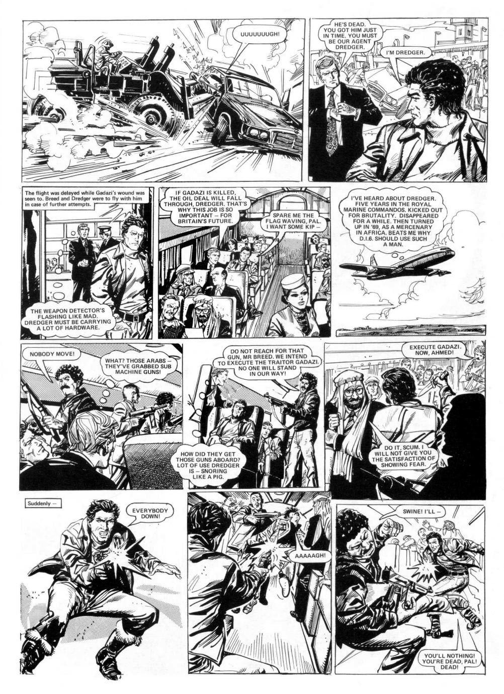 Read online Action (1976) comic -  Issue # _STORY OF A VIOLENT COMIC - 275