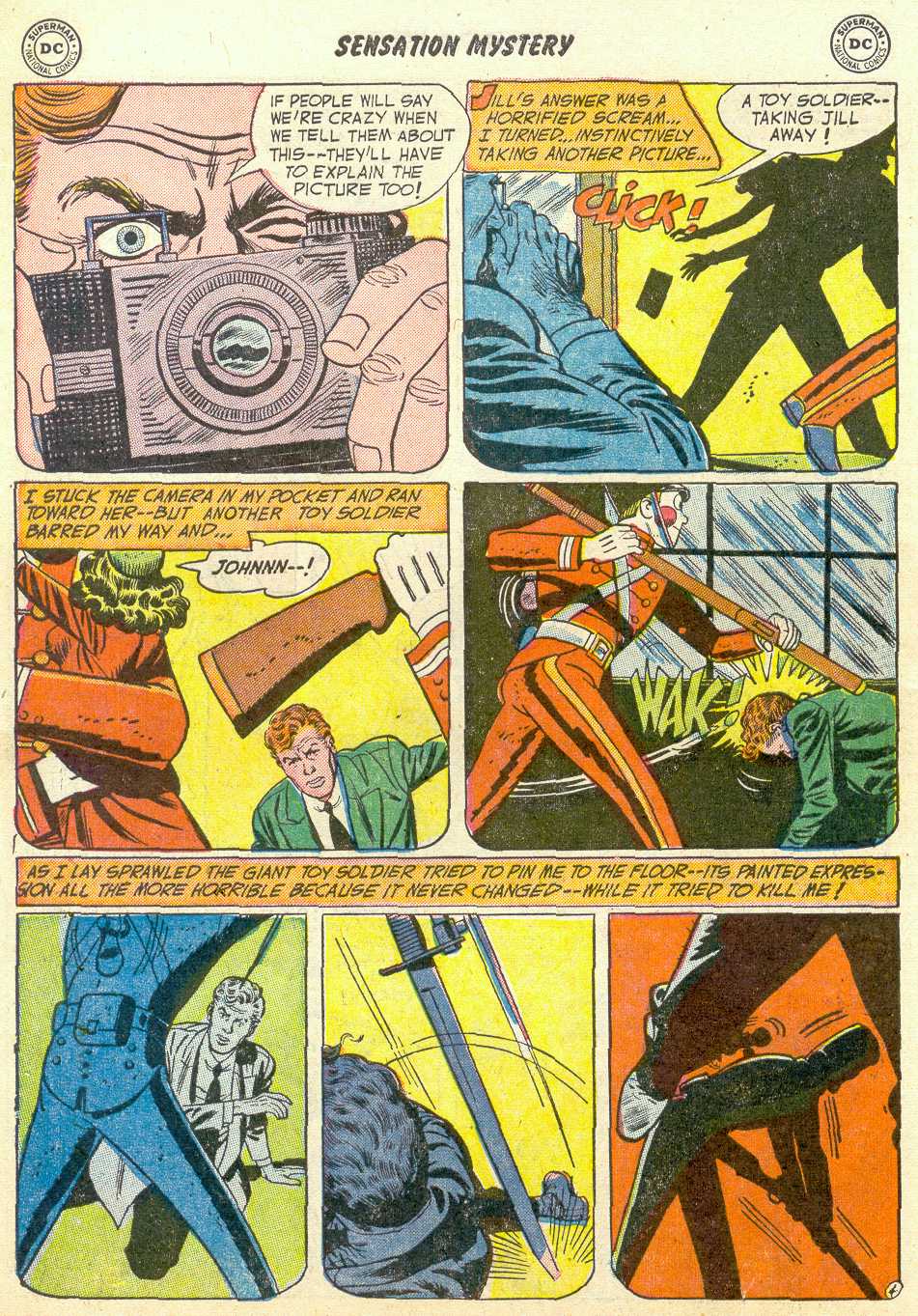 Read online Sensation (Mystery) Comics comic -  Issue #116 - 6