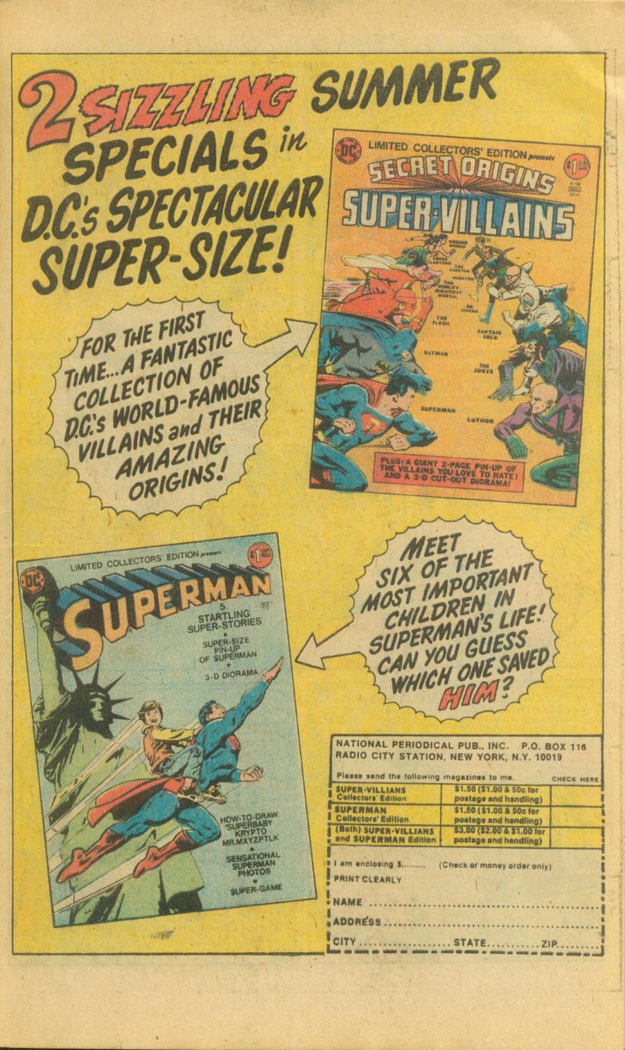 Read online The Superman Family comic -  Issue #173 - 23
