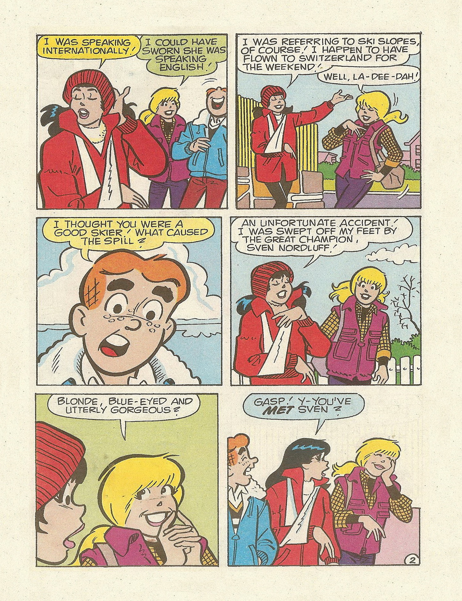 Read online Betty and Veronica Digest Magazine comic -  Issue #60 - 94