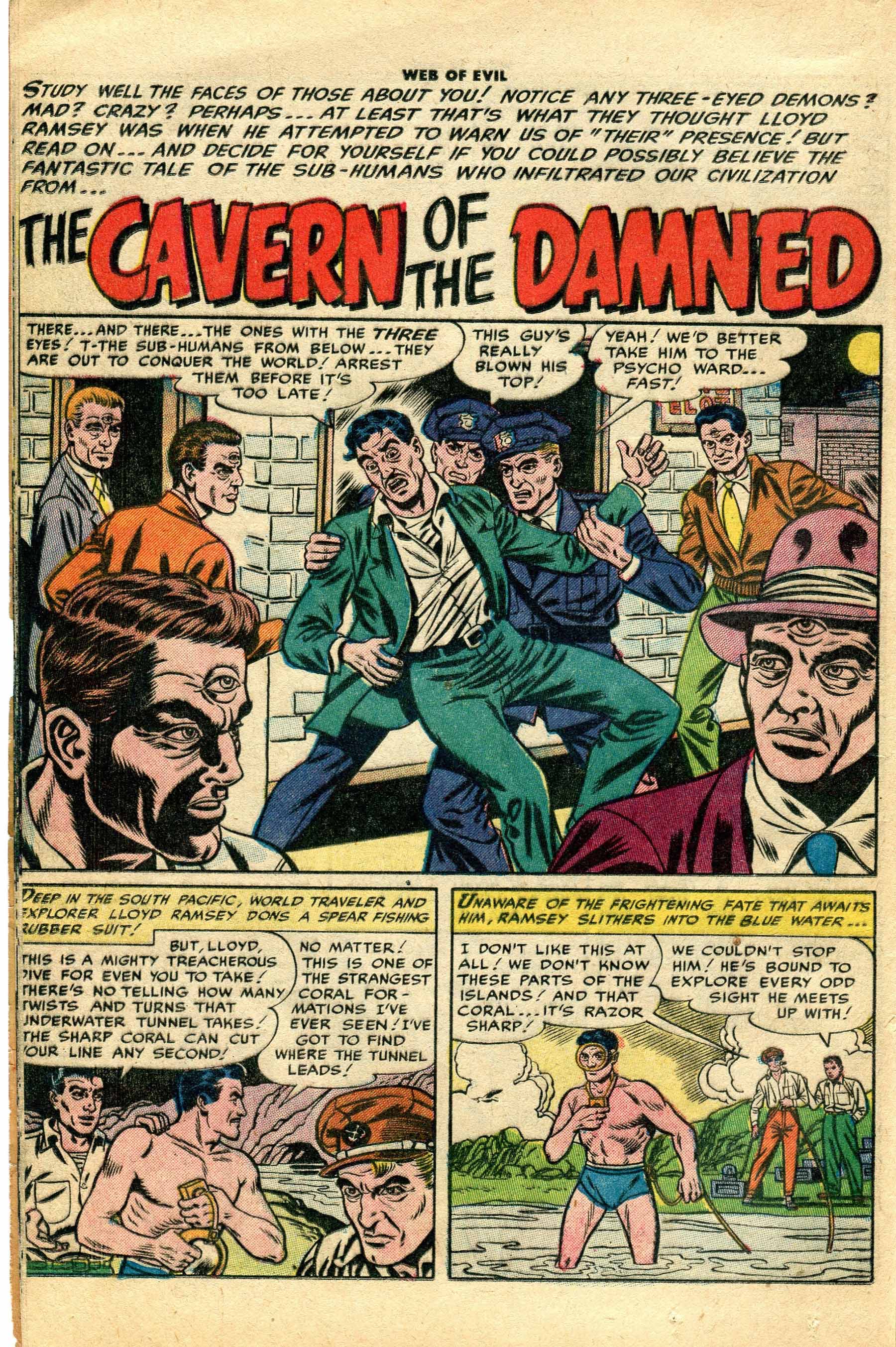 Read online Web of Evil comic -  Issue #10 - 12