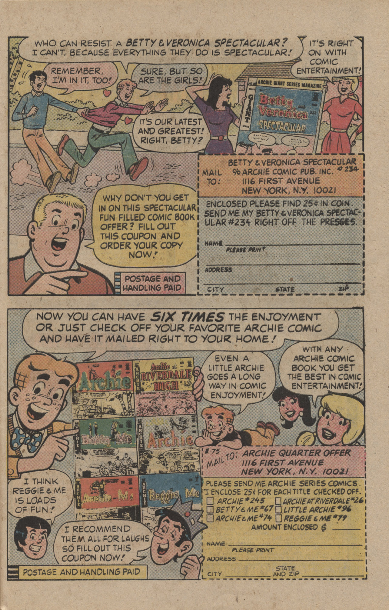 Read online Reggie and Me (1966) comic -  Issue #78 - 27