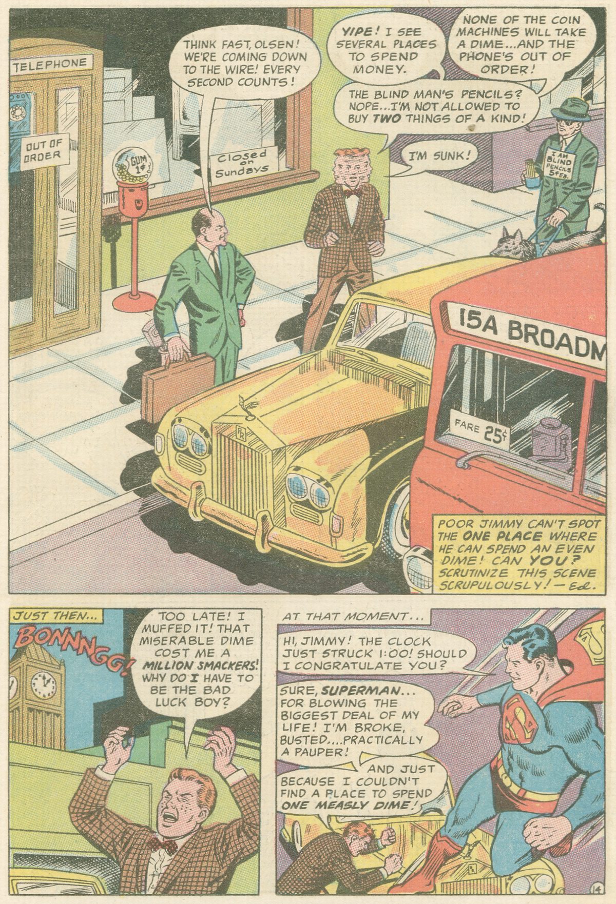 Read online Superman's Pal Jimmy Olsen comic -  Issue #108 - 19