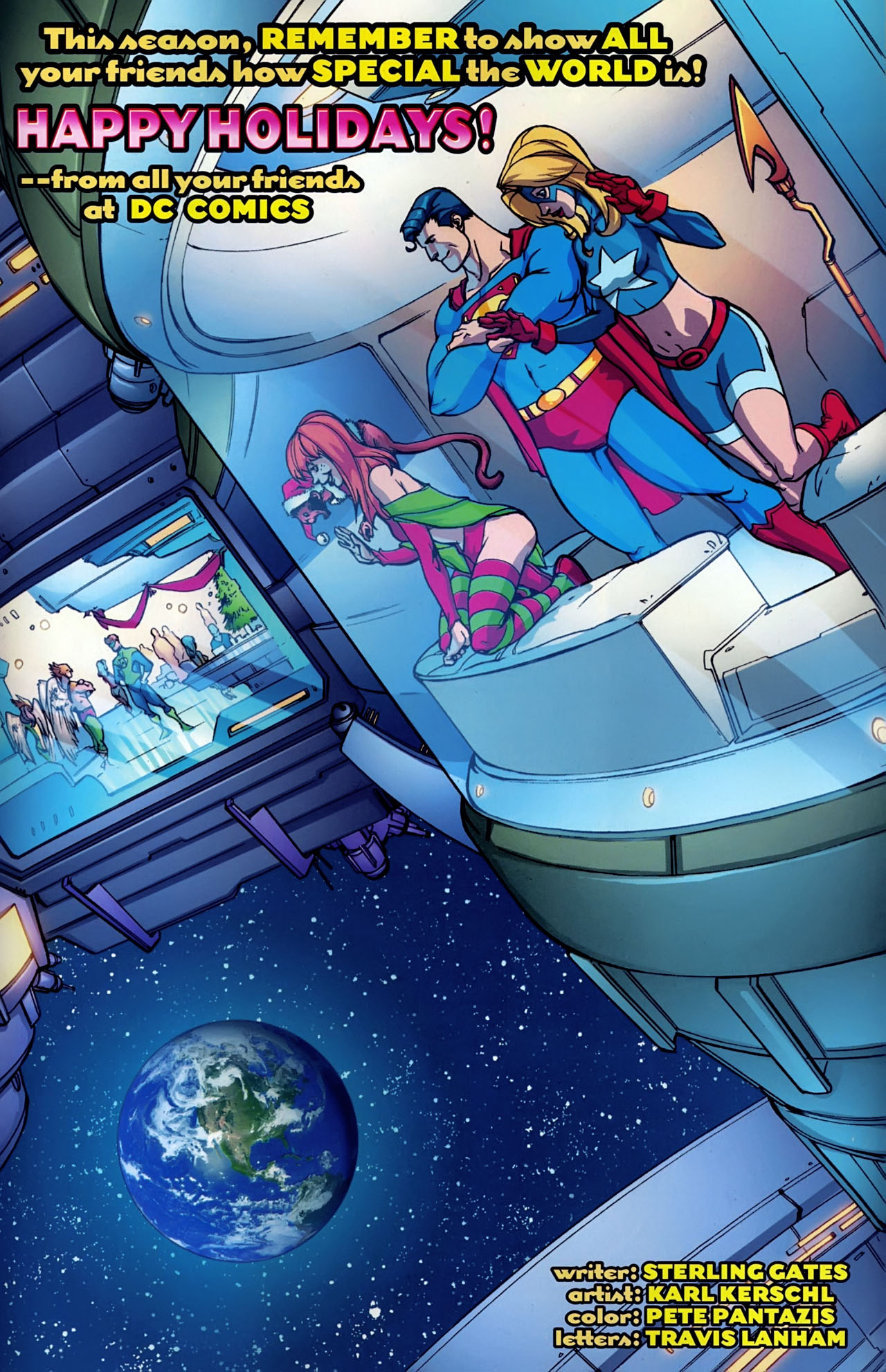 Read online DCU Holiday Special (2009) comic -  Issue # Full - 70