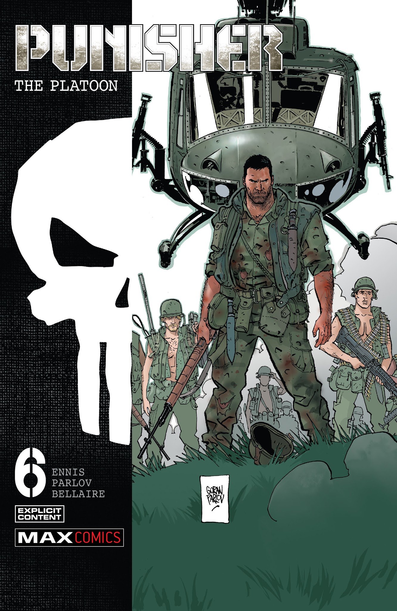 Read online Punisher MAX: The Platoon comic -  Issue #6 - 1