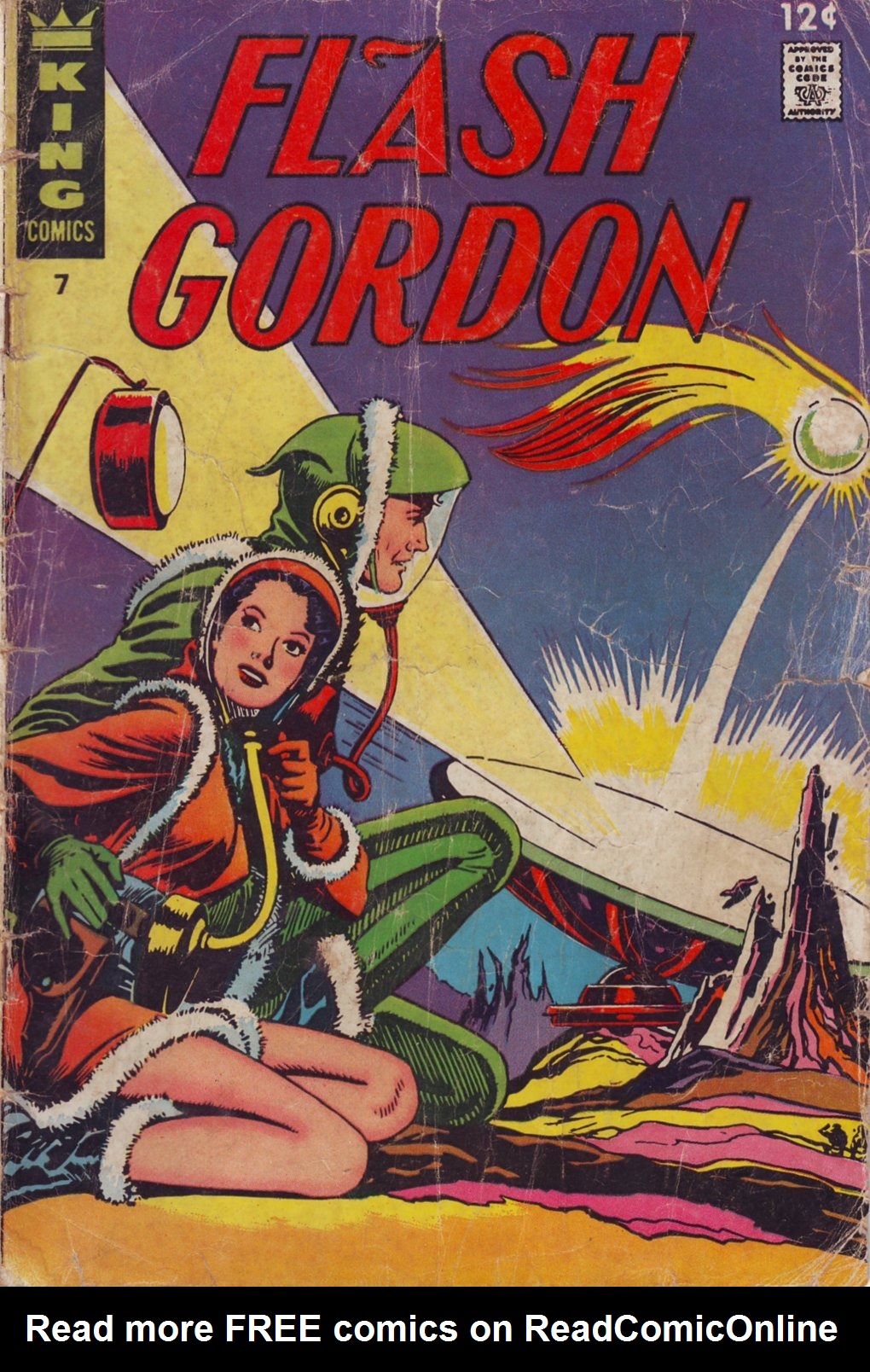 Read online Flash Gordon (1966) comic -  Issue #7 - 1