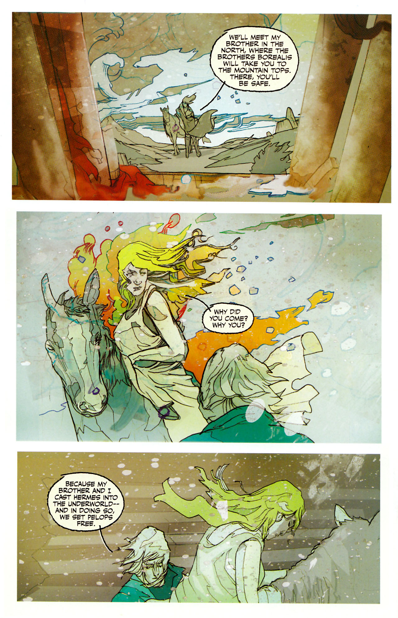 Read online Olympus (2009) comic -  Issue #3 - 21