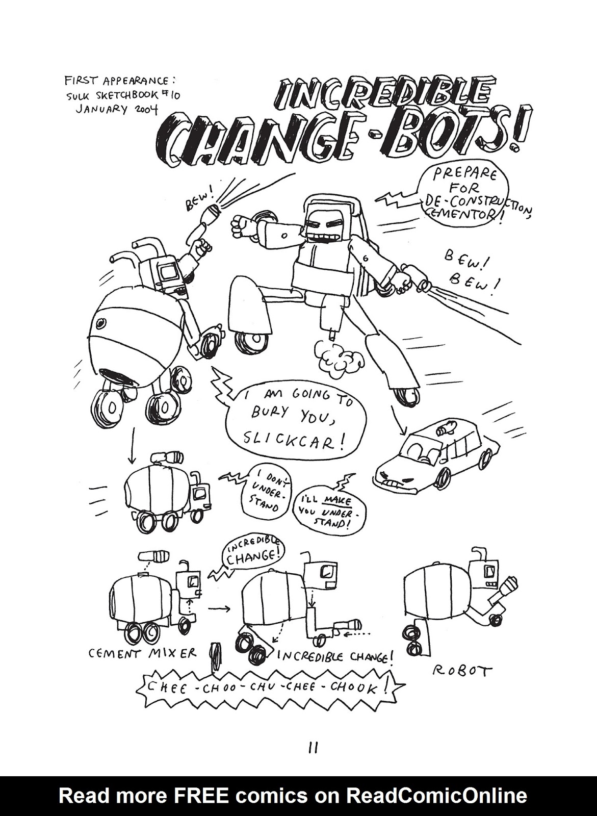 Incredible Change-Bots: Two Point Something Something issue TPB (Part 1) - Page 11