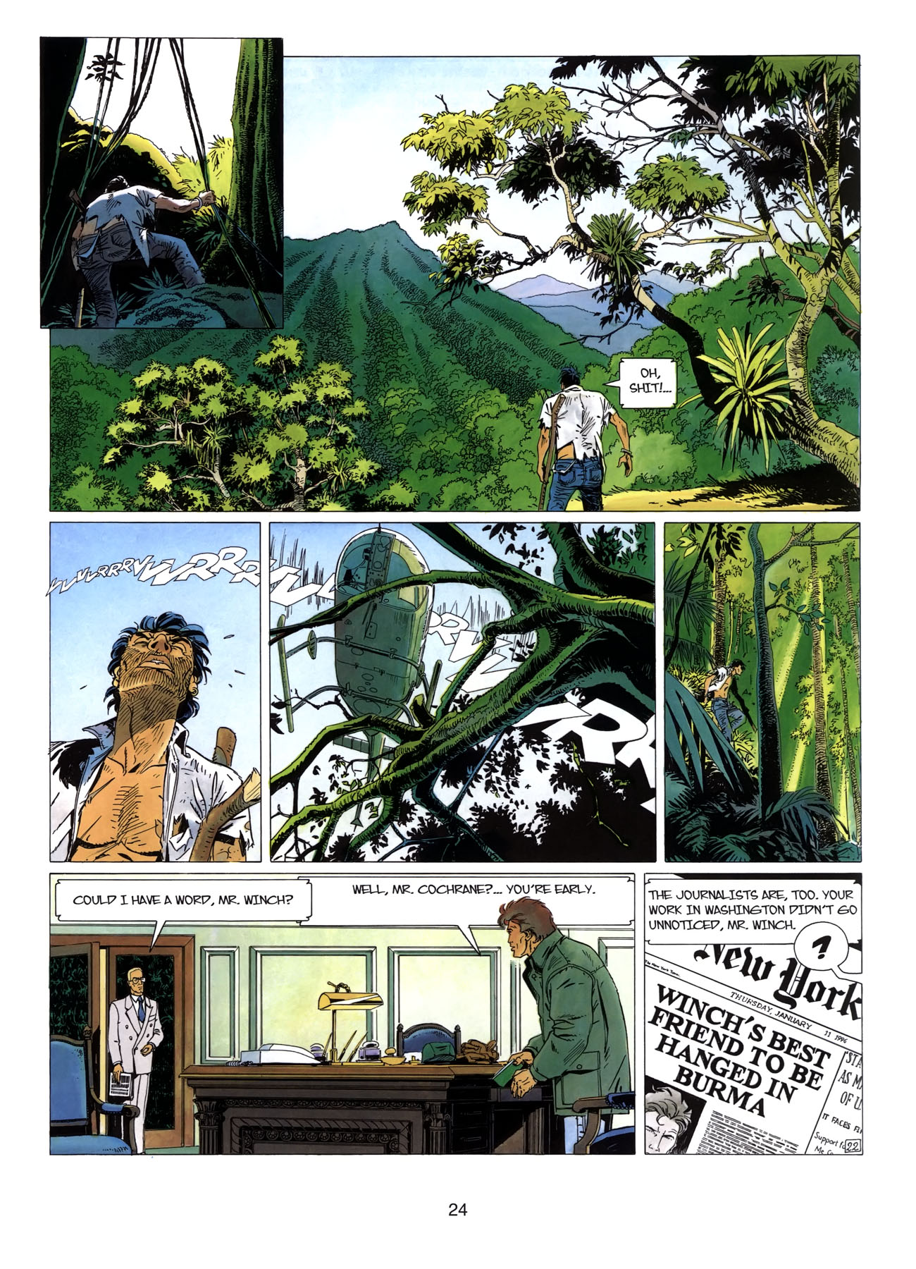 Read online Largo Winch comic -  Issue # TPB 4 - 25