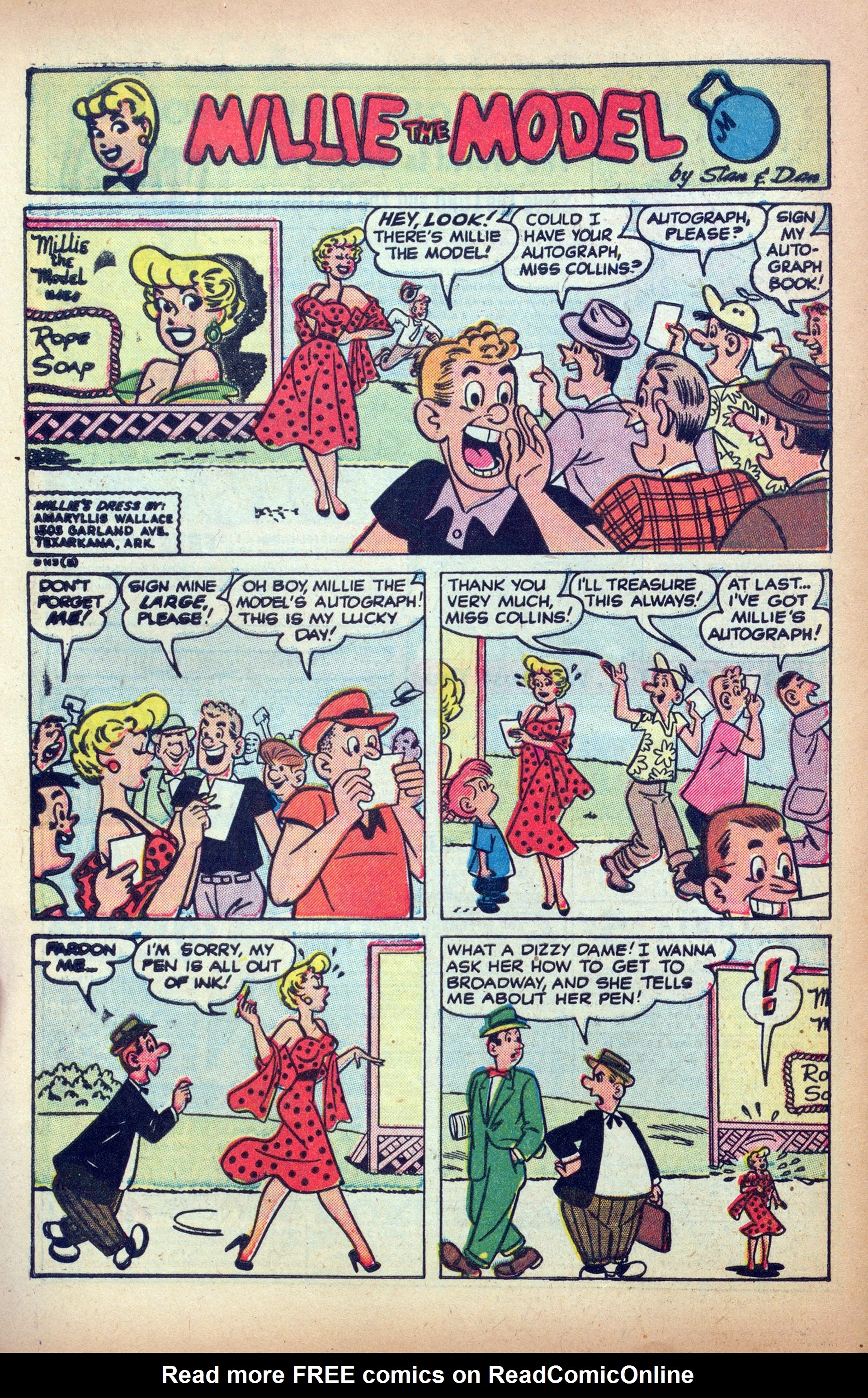 Read online Millie the Model comic -  Issue #48 - 28