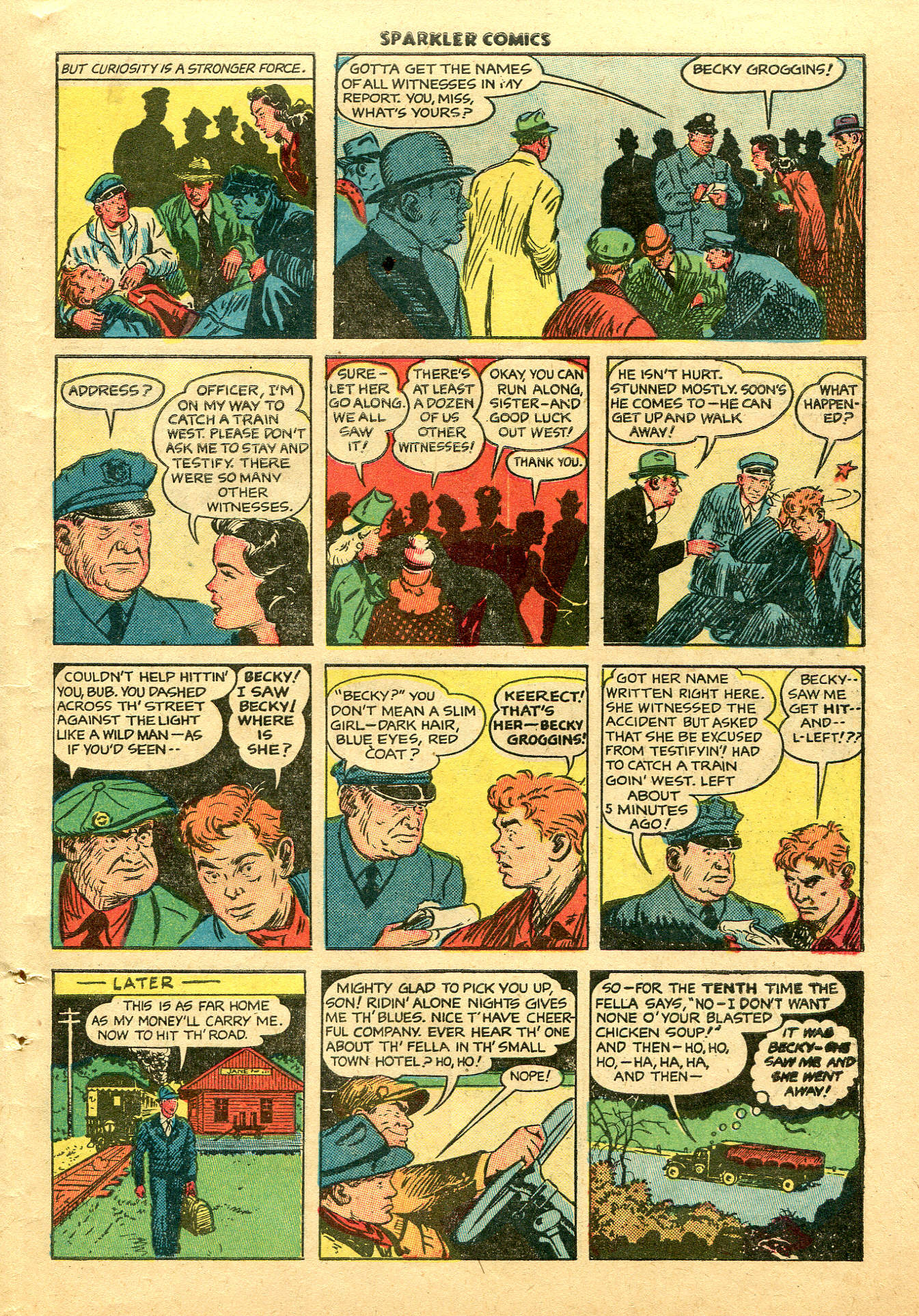 Read online Sparkler Comics comic -  Issue #73 - 41