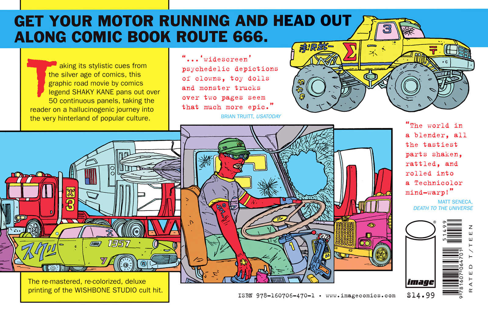 Read online Shaky Kane's Monster Truck comic -  Issue # TPB - 59