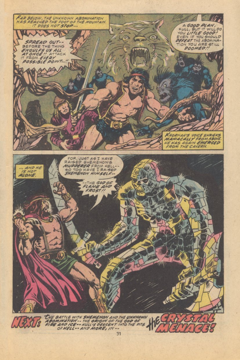 Read online Kull The Destroyer comic -  Issue #18 - 21