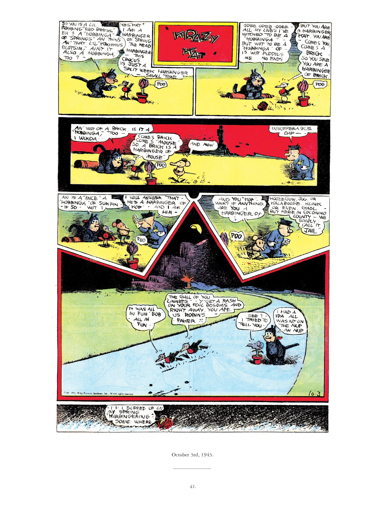 Read online Krazy & Ignatz comic -  Issue # TPB 13 - 67