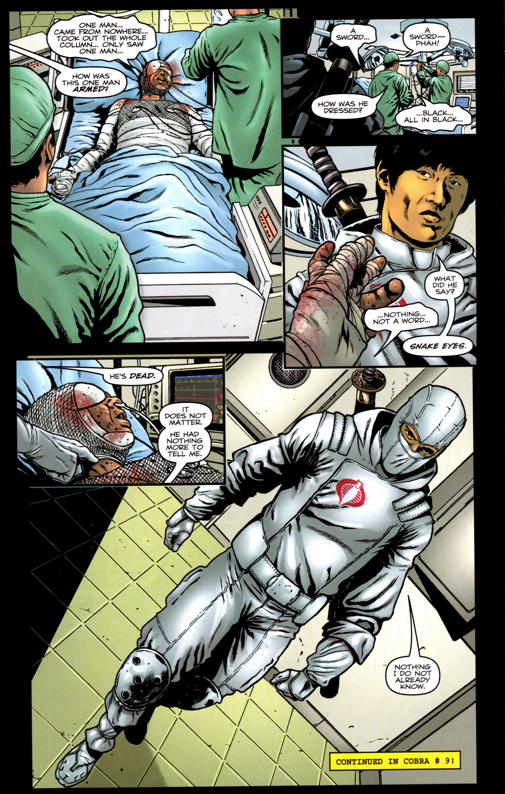 Read online G.I. Joe: Snake Eyes comic -  Issue #9 - 25