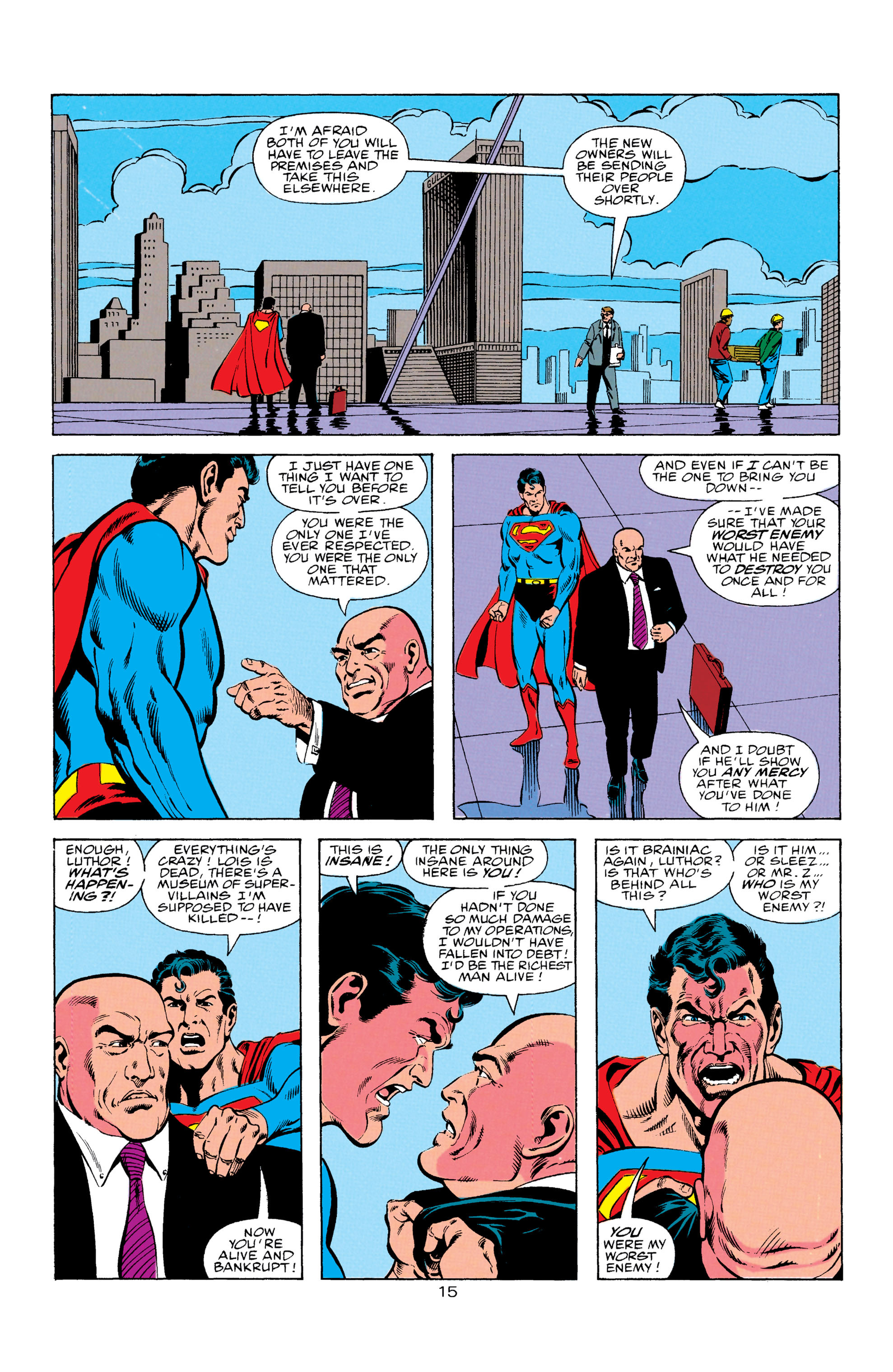 Read online Superman (1987) comic -  Issue #56 - 16