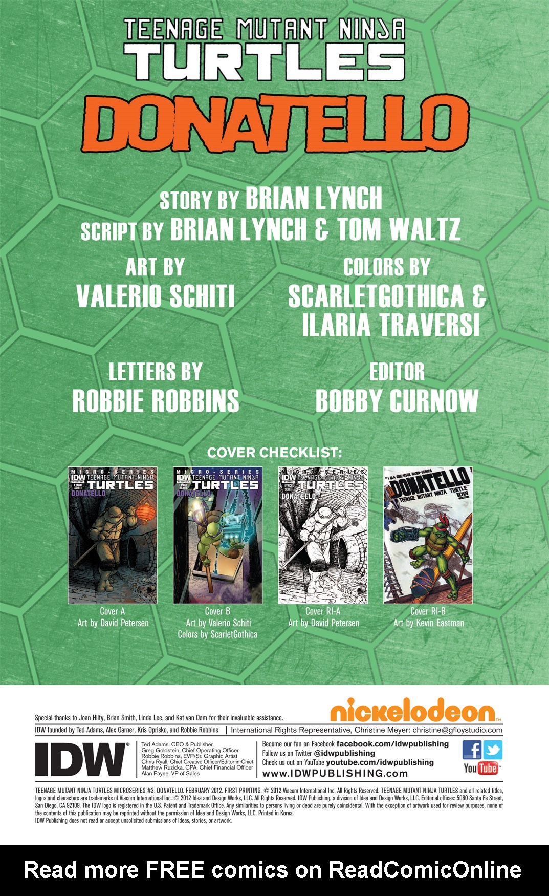 Read online Teenage Mutant Ninja Turtles Micro-Series comic -  Issue #3 - 5