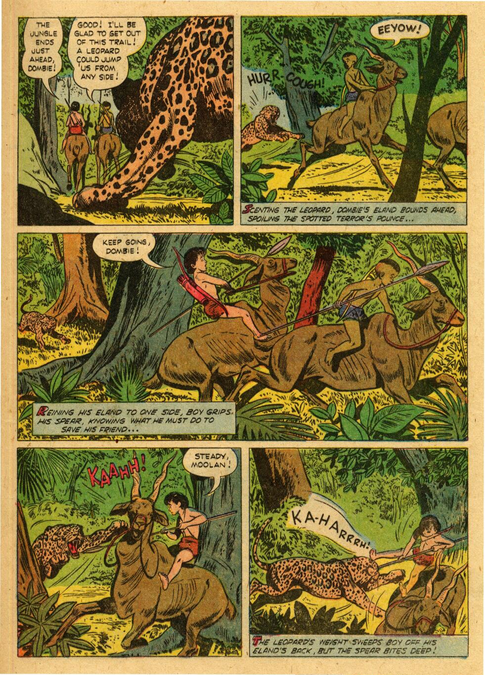 Read online Tarzan (1948) comic -  Issue #53 - 21