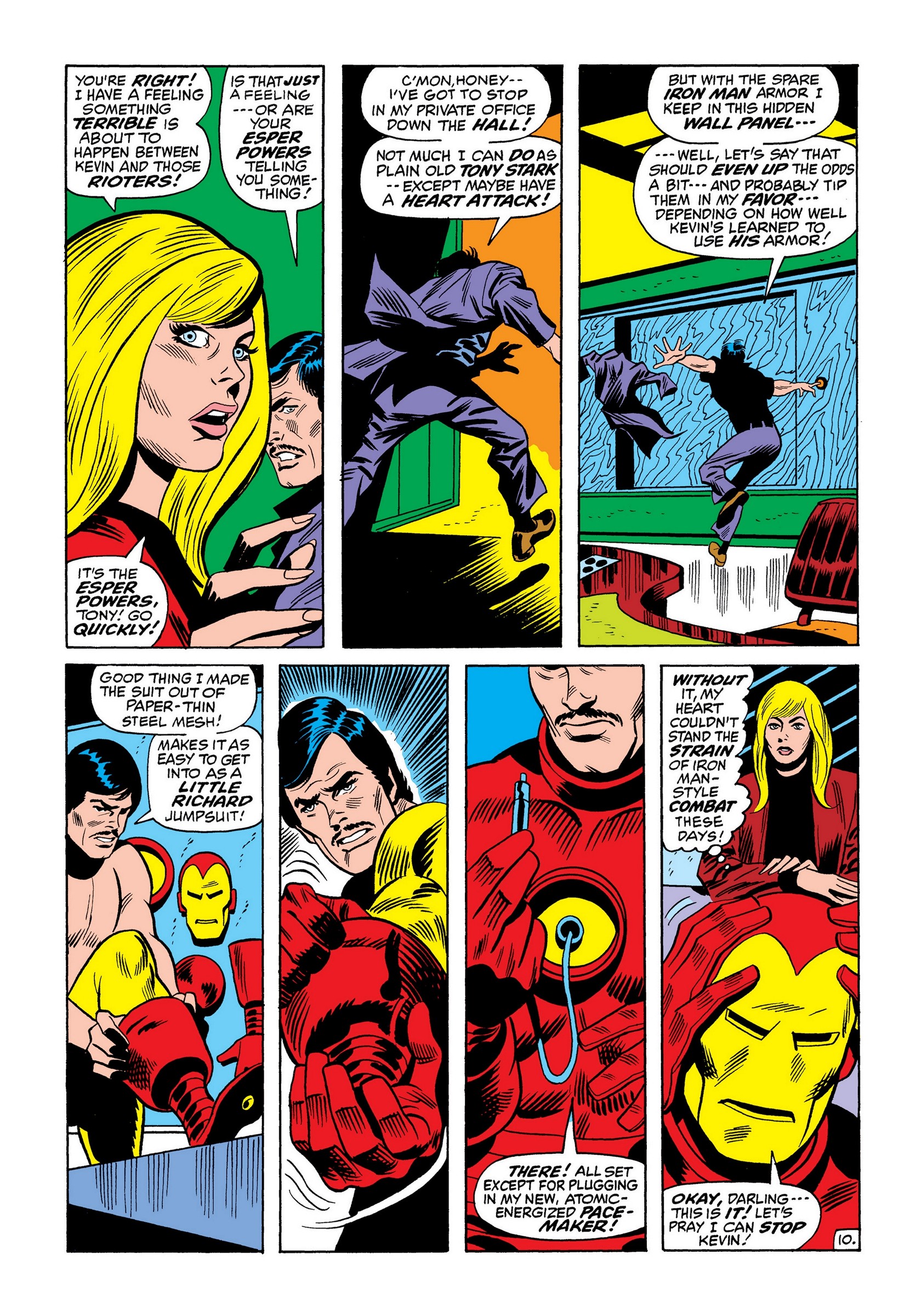 Read online Marvel Masterworks: The Invincible Iron Man comic -  Issue # TPB 8 (Part 2) - 54