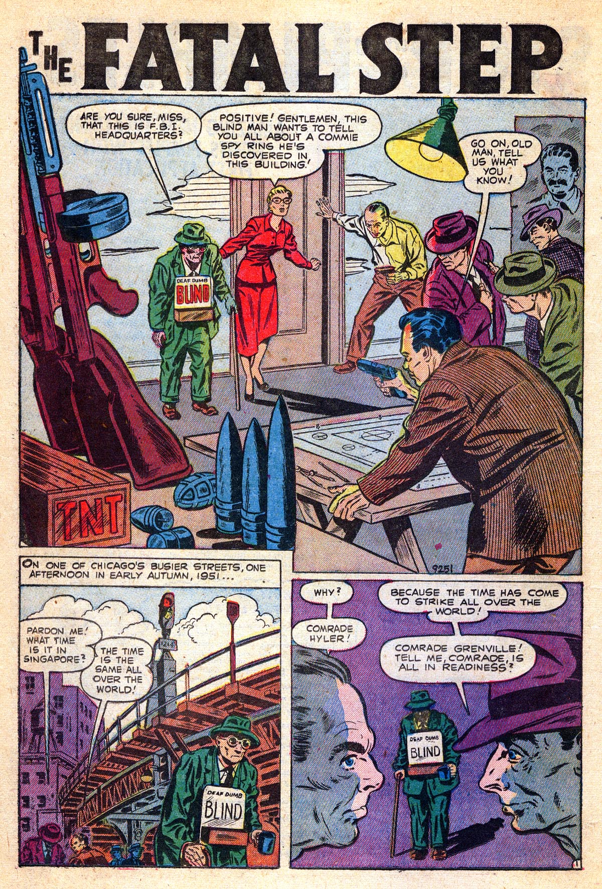 Read online Spy Cases comic -  Issue #9 - 22