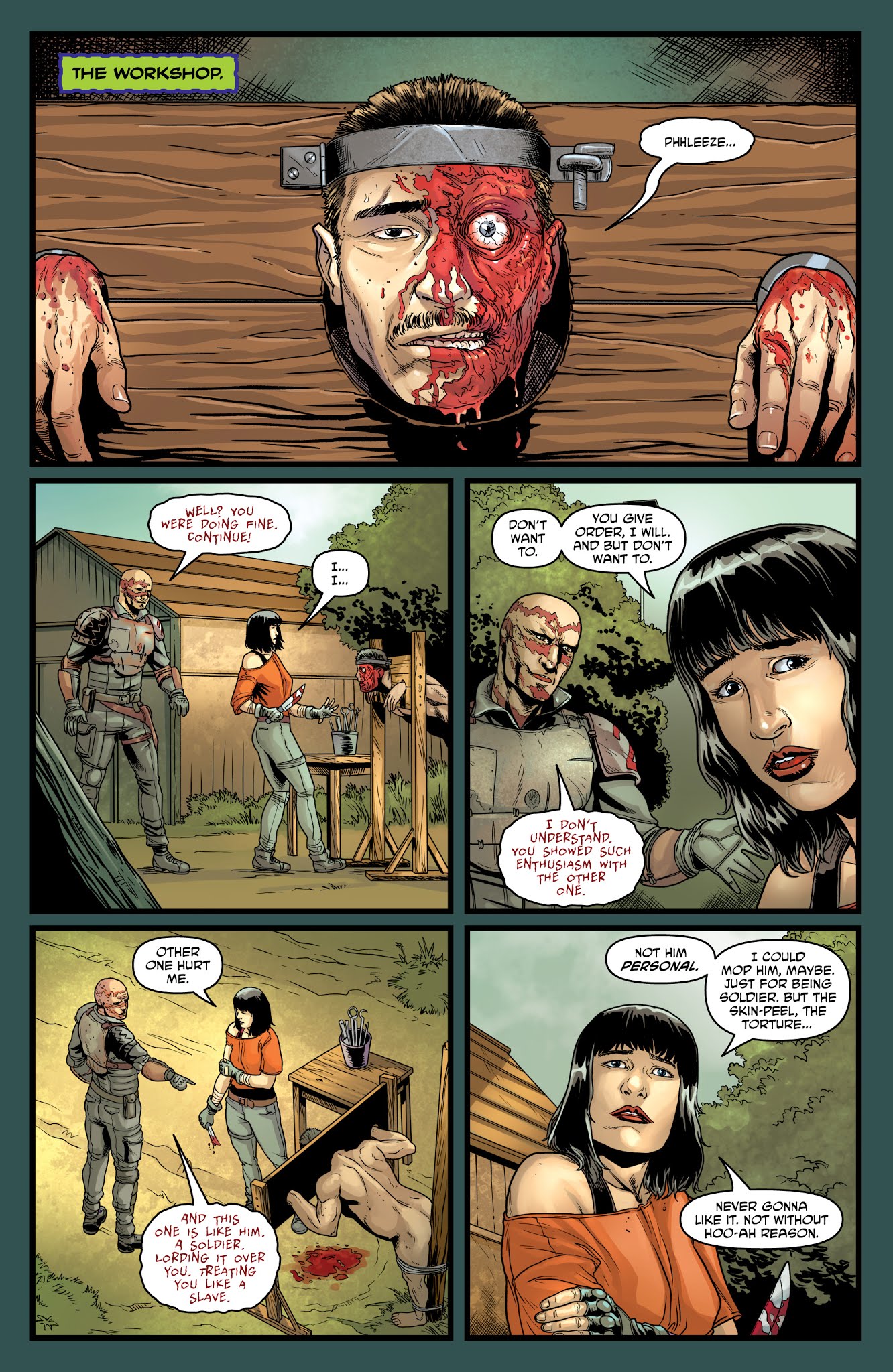 Read online Crossed Plus One Hundred: Mimic comic -  Issue #3 - 10