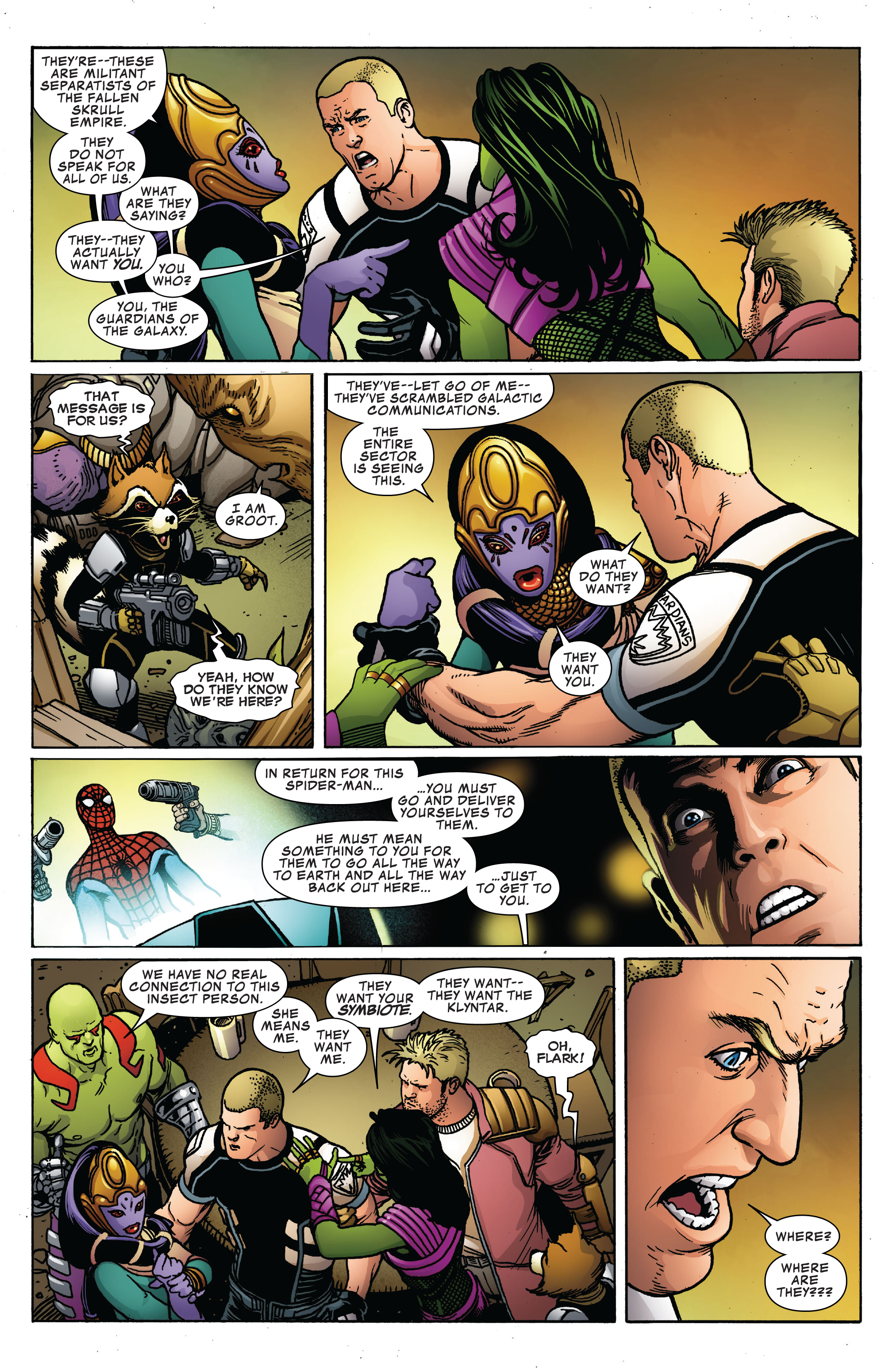 Read online Guardians Of The Galaxy by Brian Michael Bendis comic -  Issue # TPB 5 (Part 1) - 80