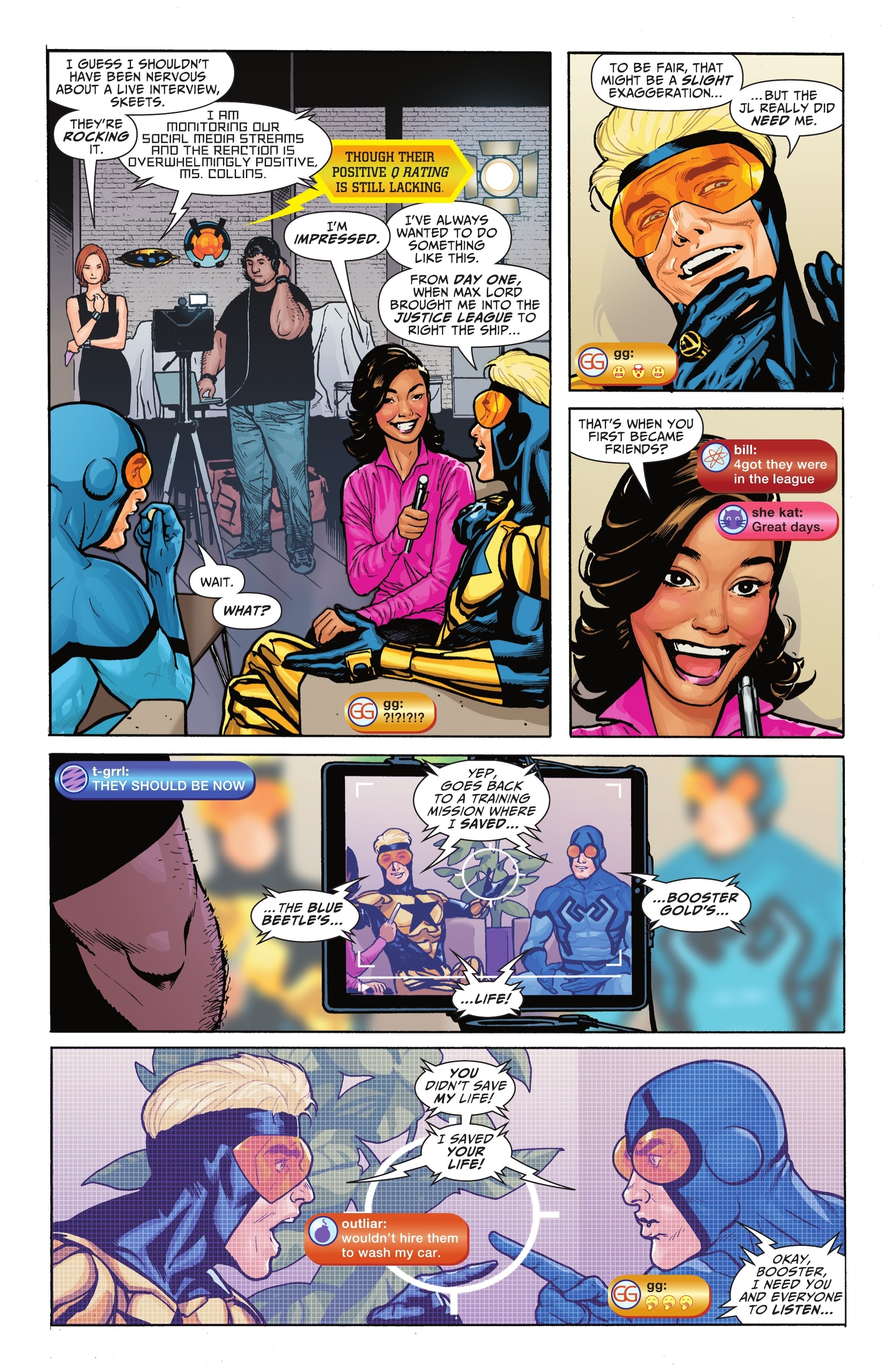 Read online Blue & Gold comic -  Issue #4 - 5