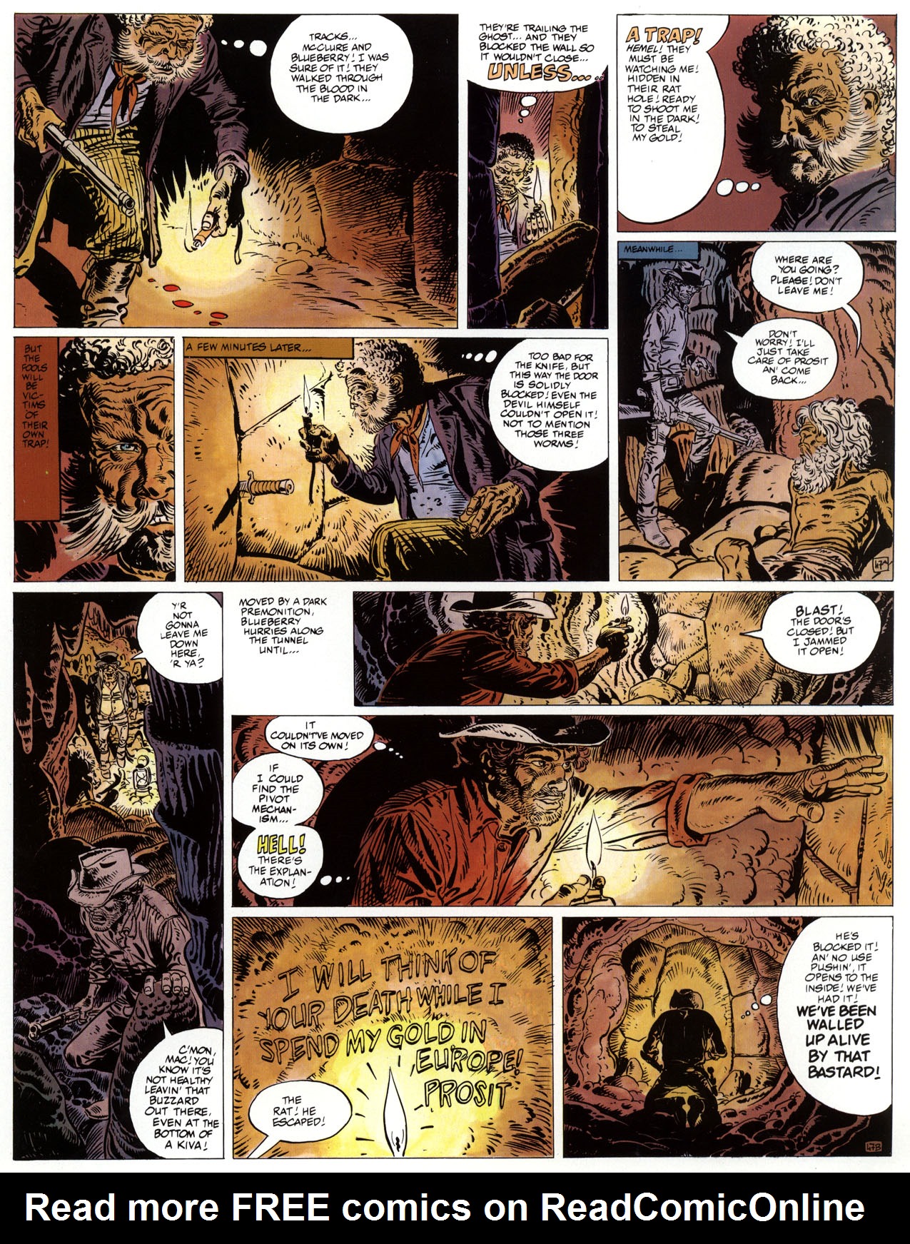 Read online Epic Graphic Novel: Marshal Blueberry comic -  Issue # TPB - 97
