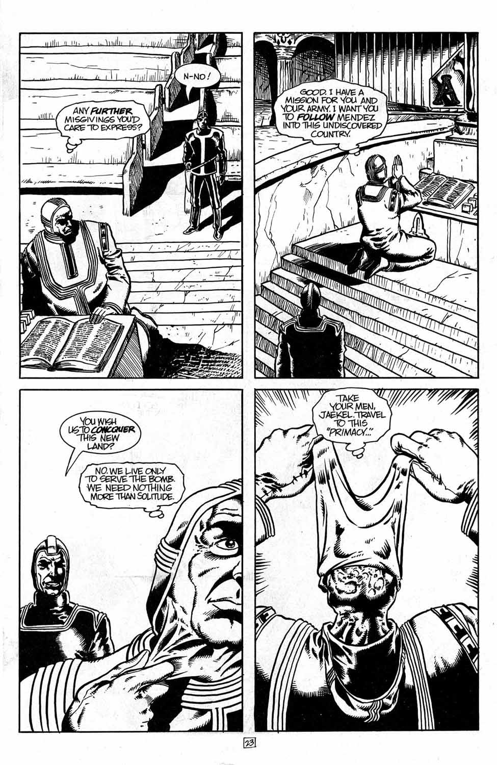 Read online Planet of the Apes: The Forbidden Zone comic -  Issue #1 - 25