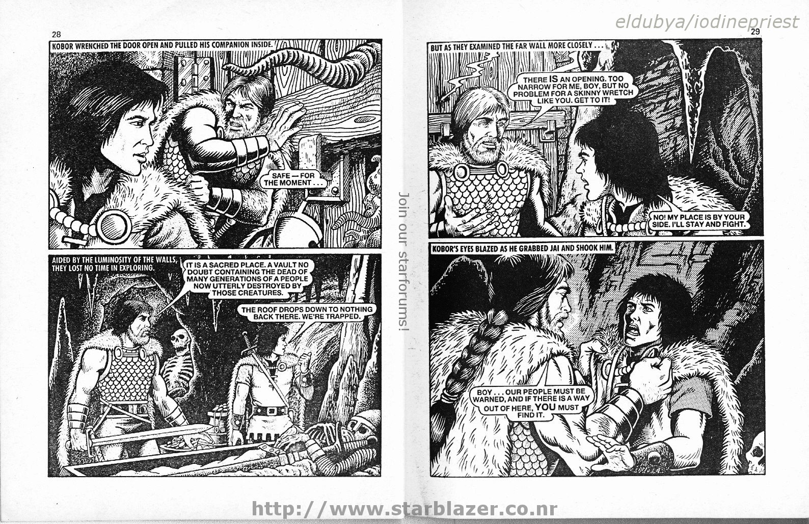 Read online Starblazer comic -  Issue #192 - 16