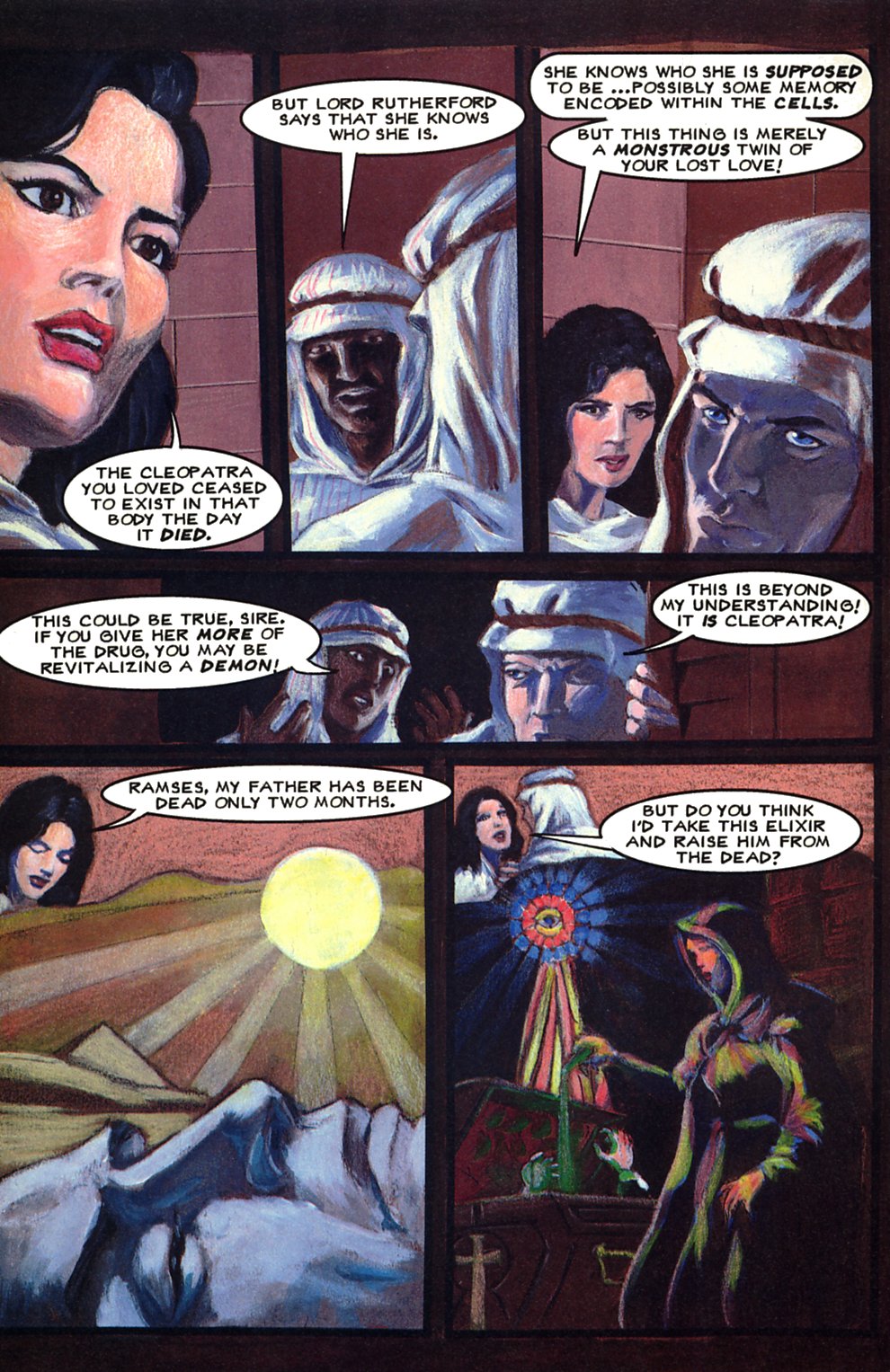 Read online Anne Rice's The Mummy or Ramses the Damned comic -  Issue #7 - 34