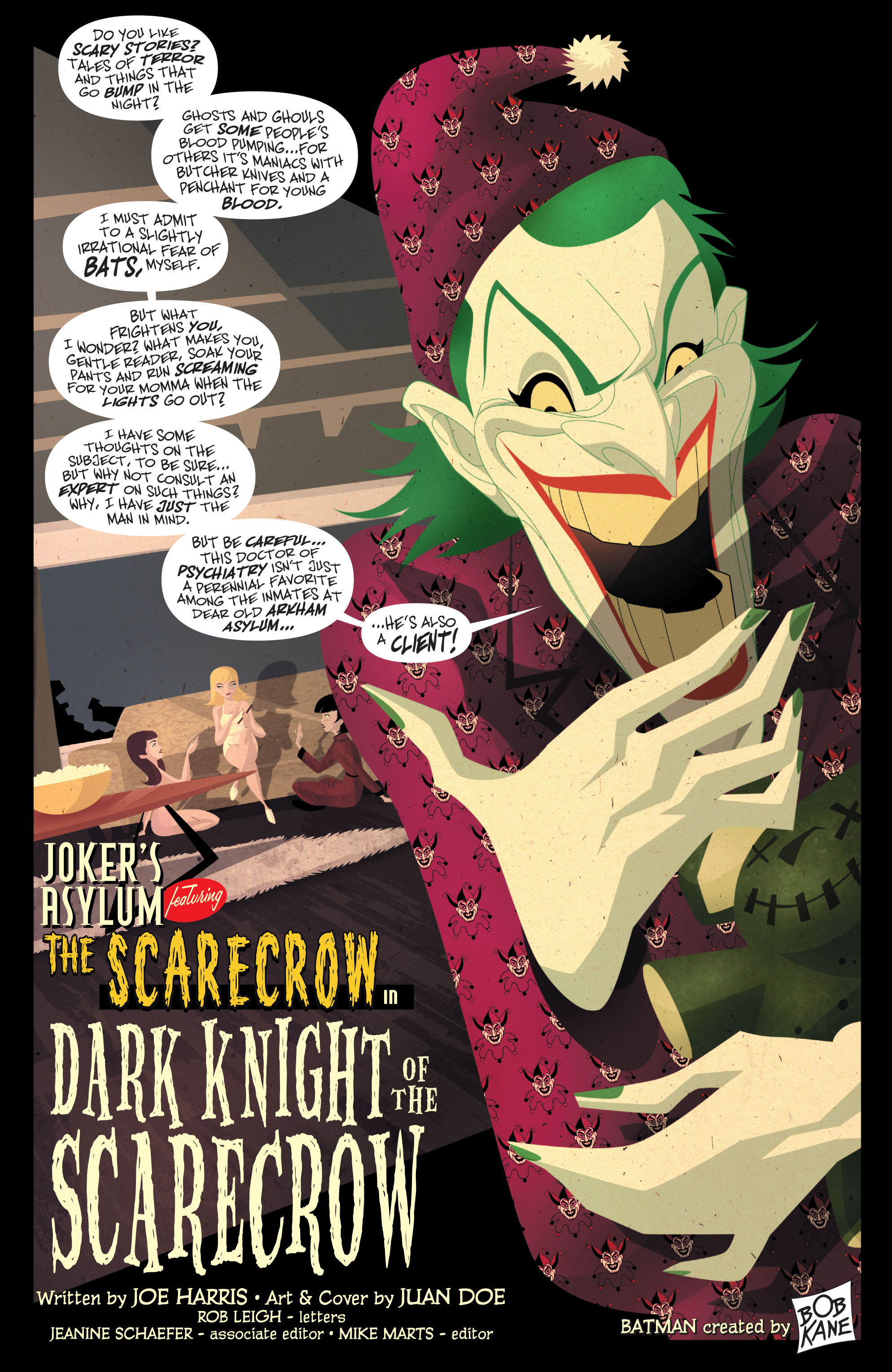 Read online Joker's Asylum: Scarecrow comic -  Issue # Full - 2