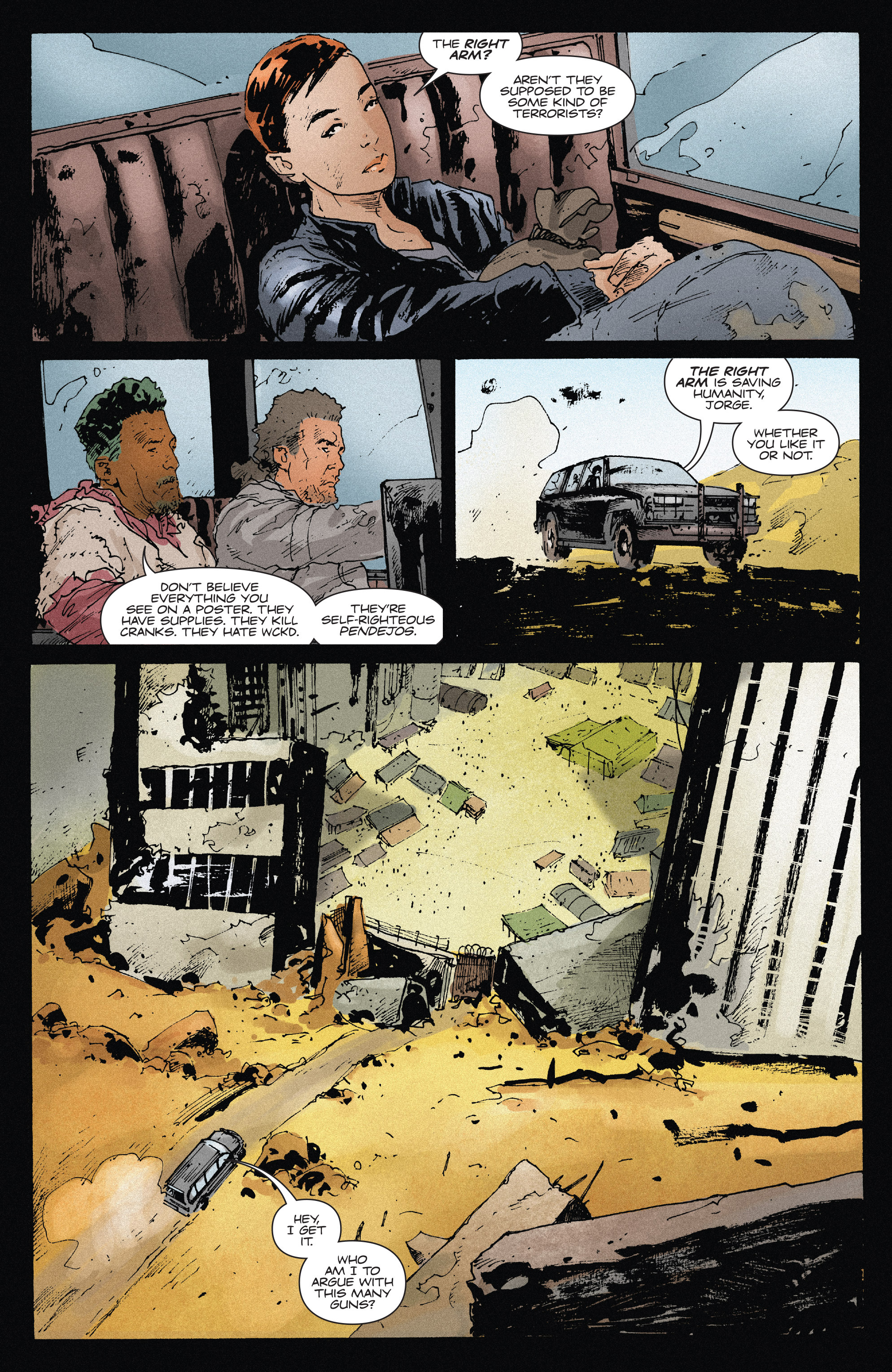 Read online Maze Runner: The Scorch Trials Official Graphic Novel Prelude comic -  Issue # TPB - 55