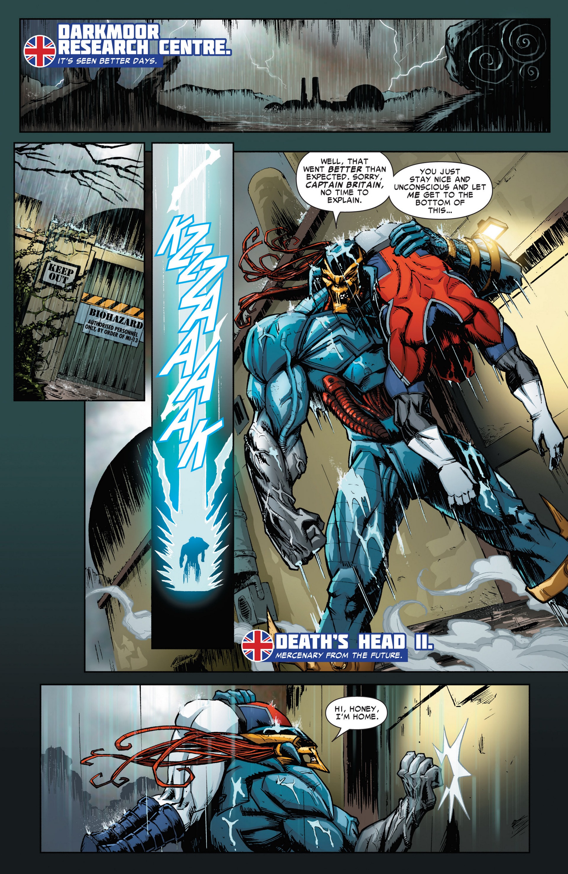 Read online Revolutionary War: Death's Head II comic -  Issue # Full - 3