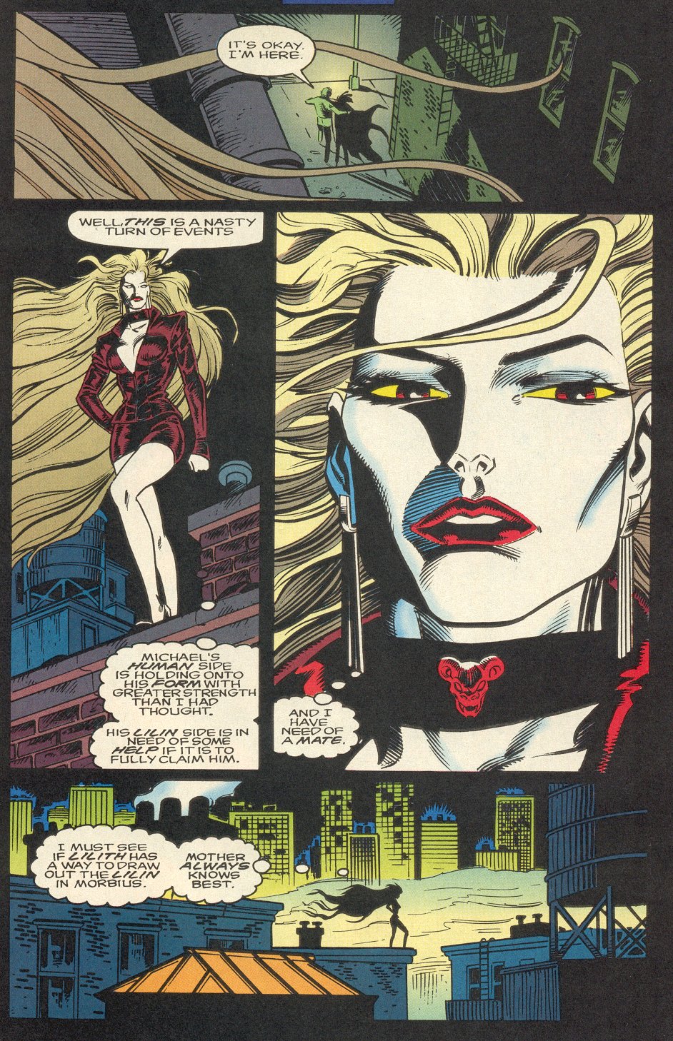 Read online Morbius: The Living Vampire (1992) comic -  Issue #14 - 6