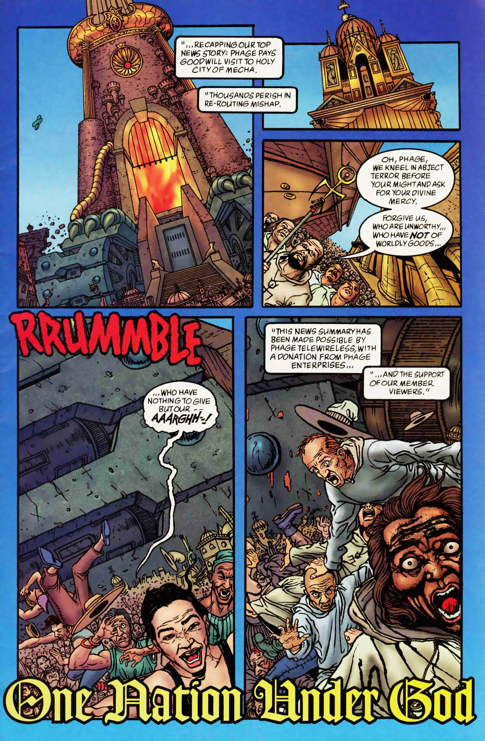 Read online Neil Gaiman's Teknophage comic -  Issue #7 - 3