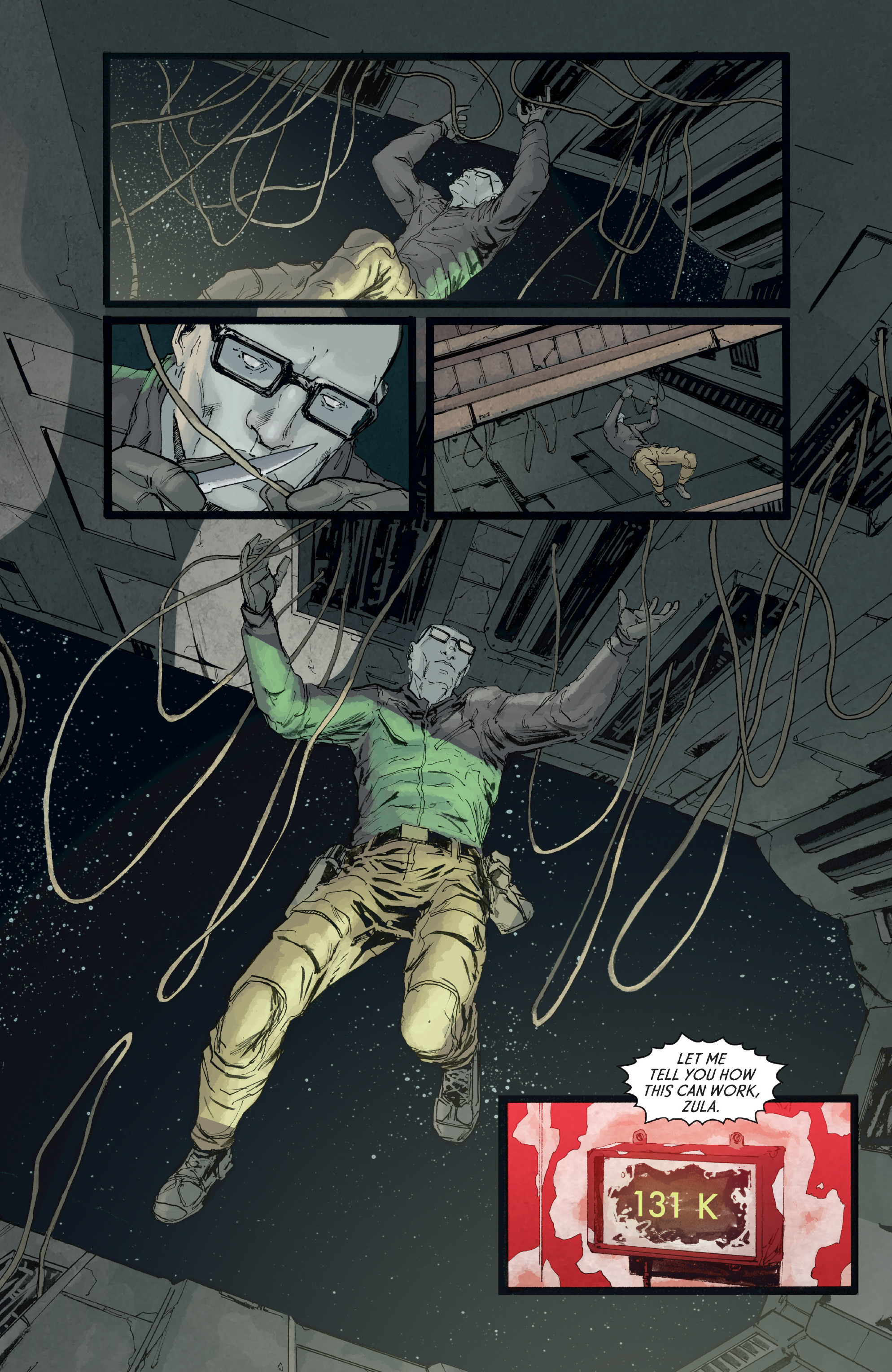 Read online Aliens: Defiance comic -  Issue #8 - 9