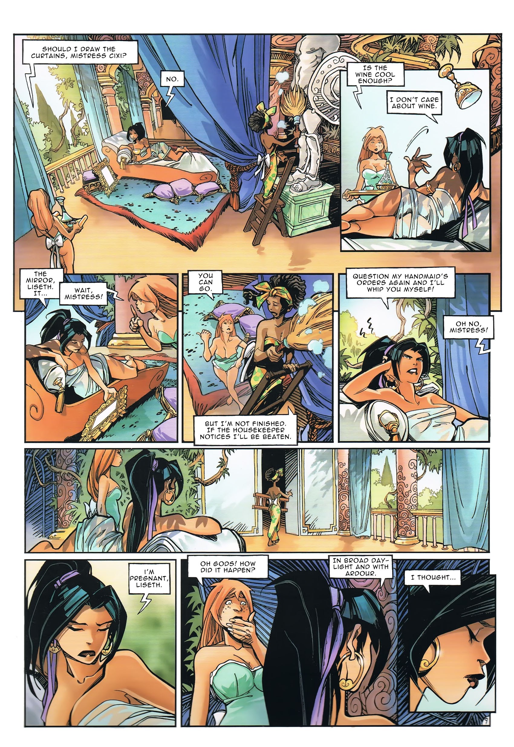 Read online Cixi of Troy comic -  Issue #3 - 12