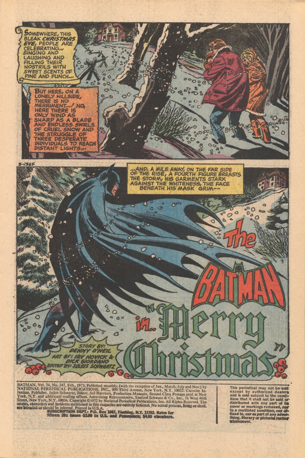 Batman (1940) issue 247 - Page 3