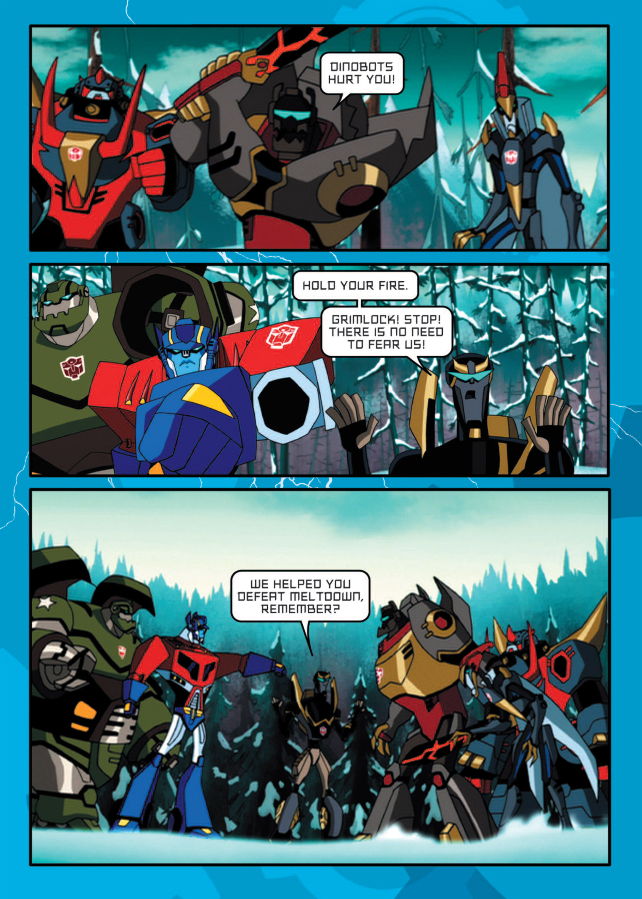 Read online Transformers Animated comic -  Issue #7 - 42
