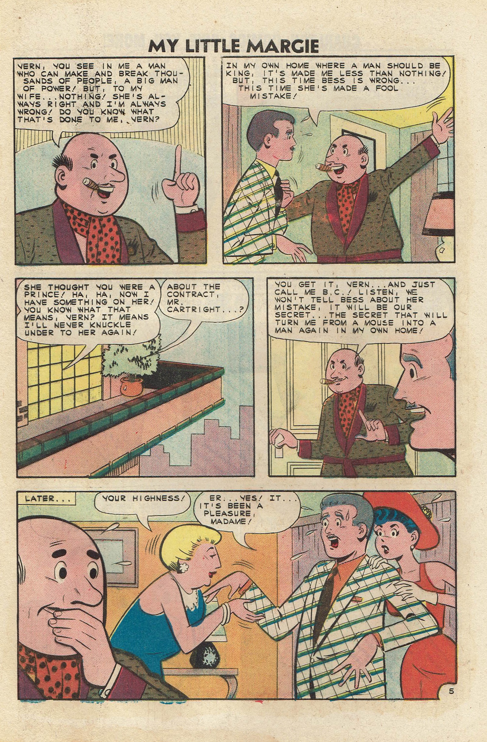 Read online My Little Margie (1954) comic -  Issue #42 - 8