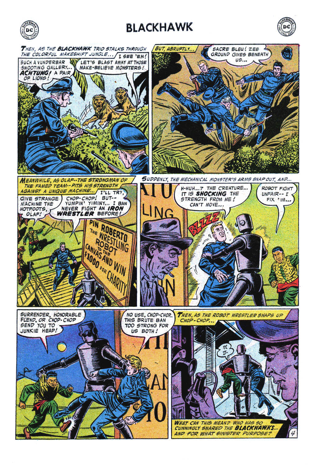 Blackhawk (1957) Issue #112 #5 - English 6