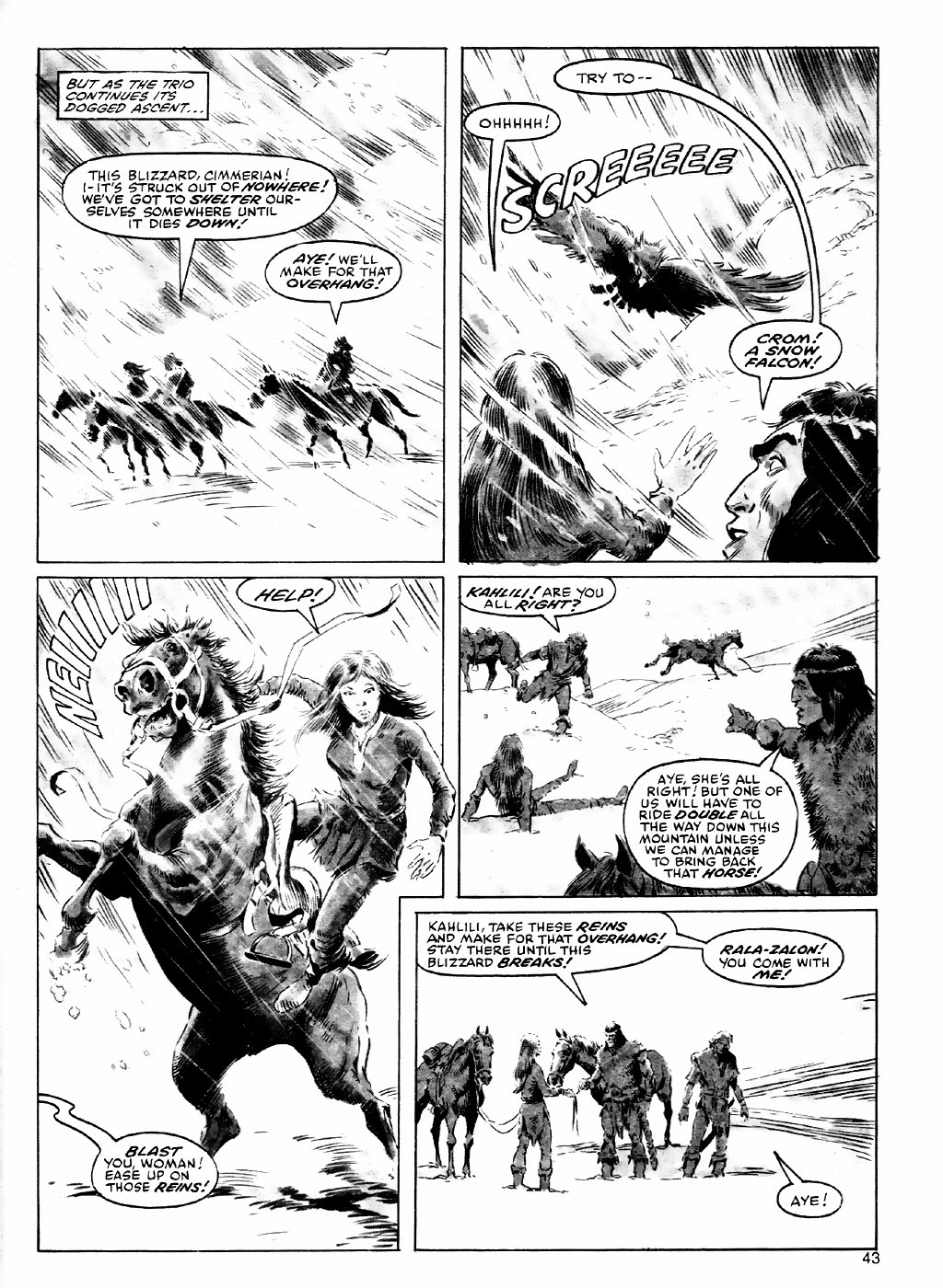 Read online The Savage Sword Of Conan comic -  Issue #84 - 43